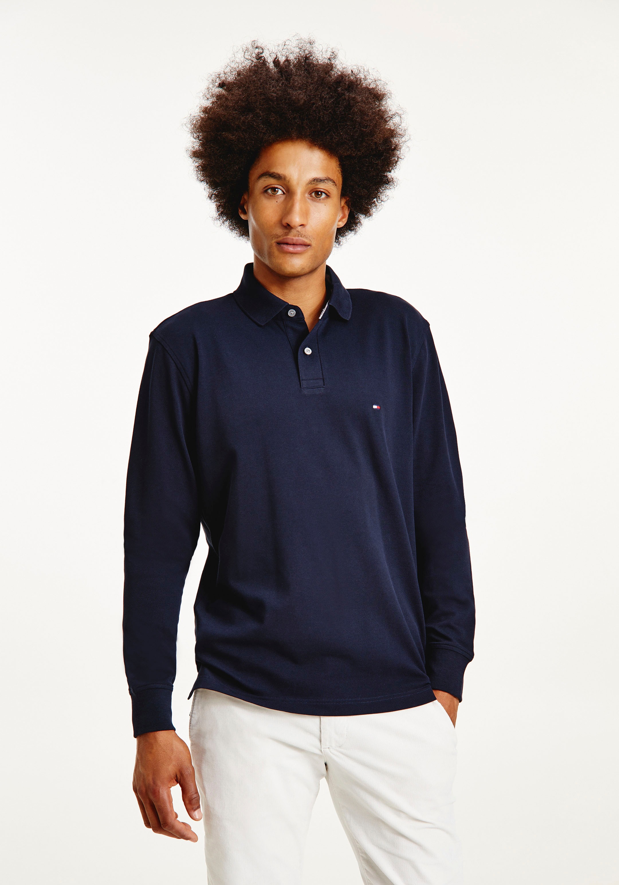 Tommy Hilfiger Langarm-Poloshirt »1985 REGULAR LS POLO«