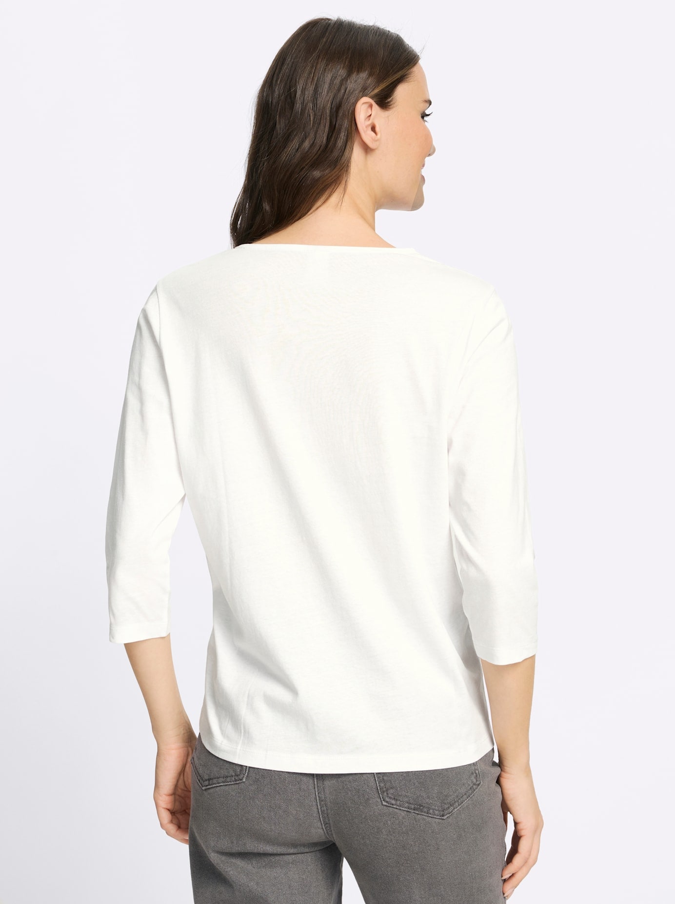 Classic Basics Rundhalsshirt »3/4-Arm-Shirt« 1