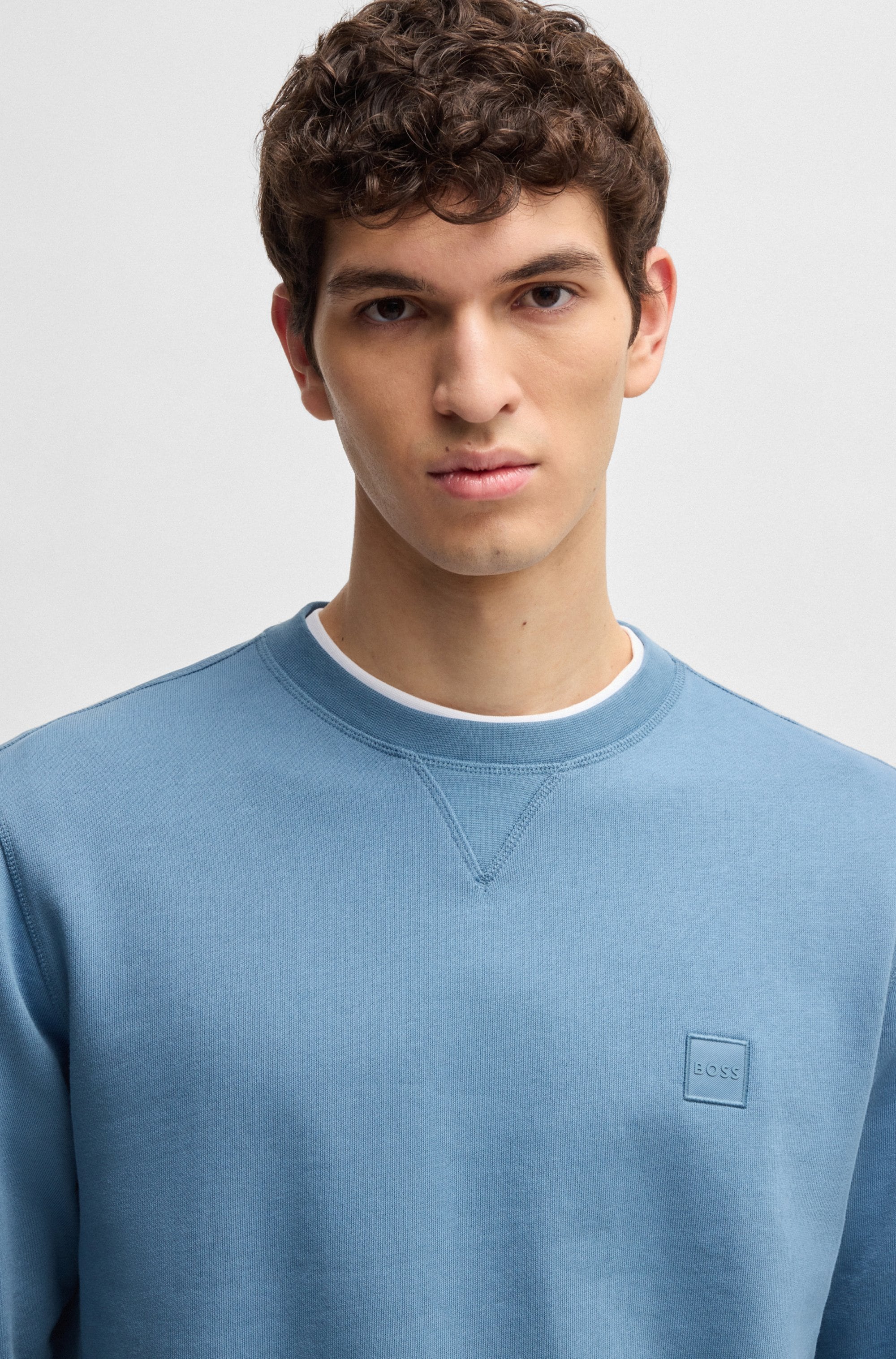 BOSS ORANGE Sweatshirt »Westart«, mit BOSS Logopatch