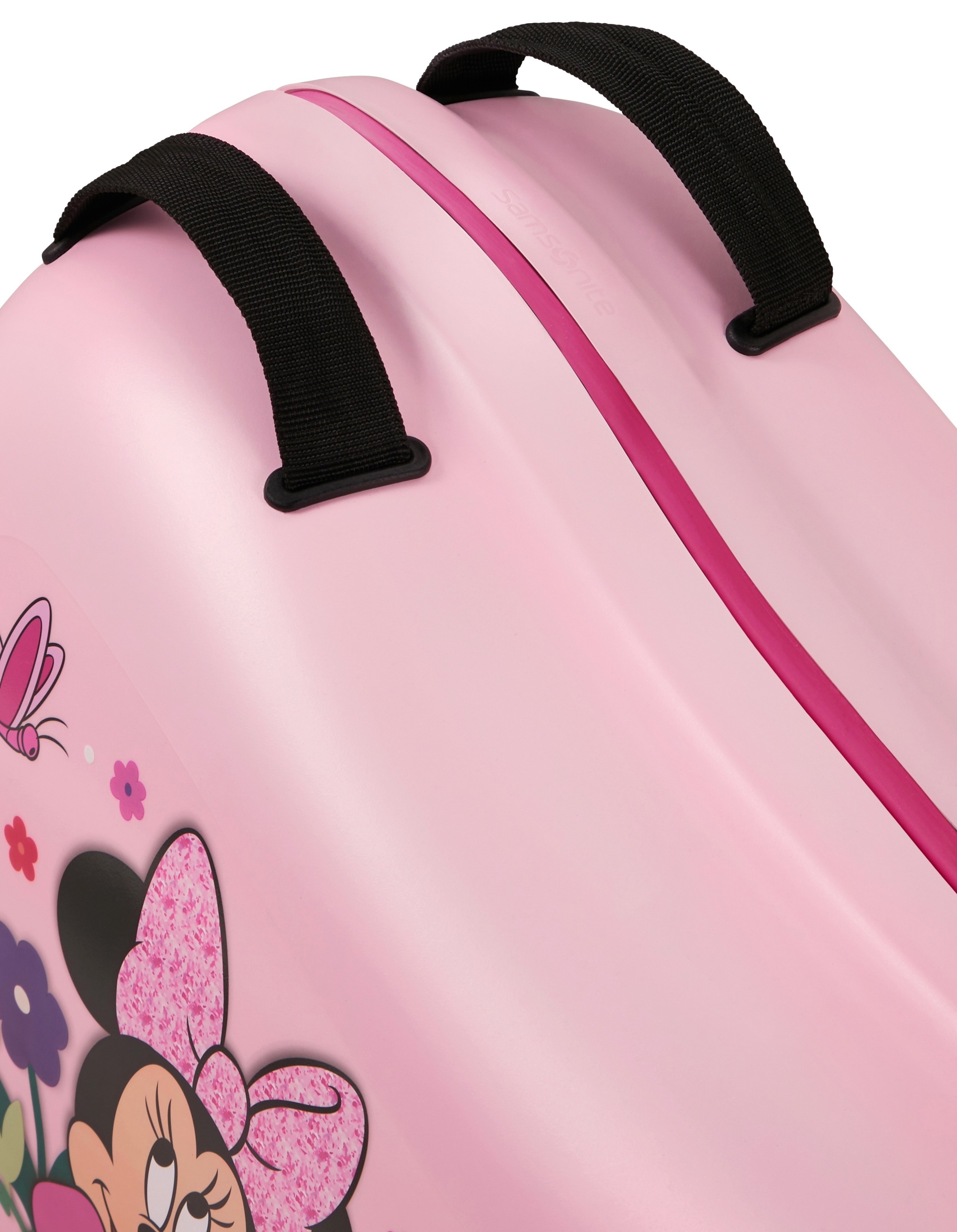Samsonite Kinderkoffer »DREAM2GO DISNEY, Minnie Flower Power« 30 l 4 Rollen Ride-On Koffer Kinder-Reisekoffer