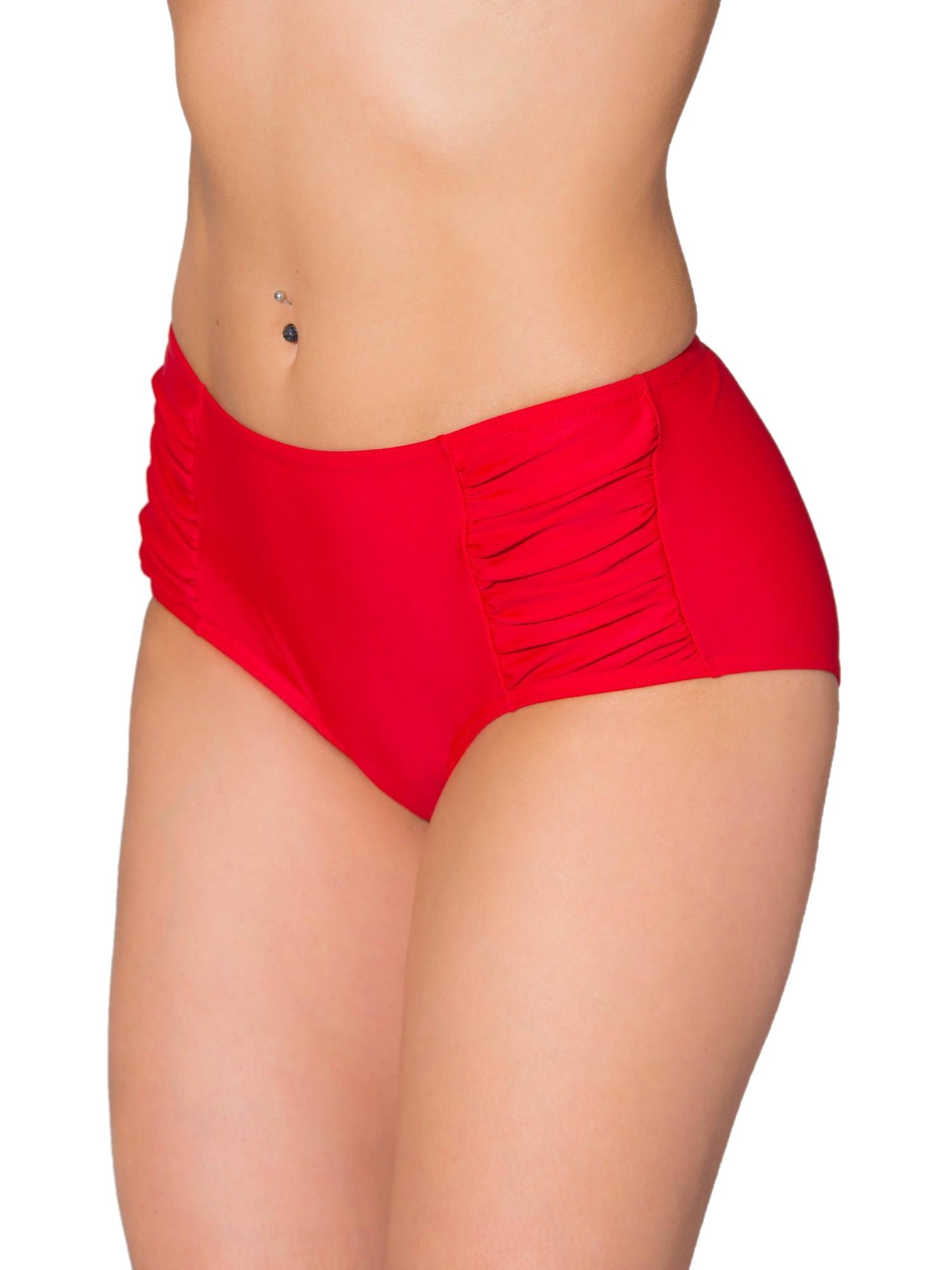 AQUARTI Bikini-Hose »Bikinihose Aquarti Damen Bikinihose mit seitlichen Raffungen«