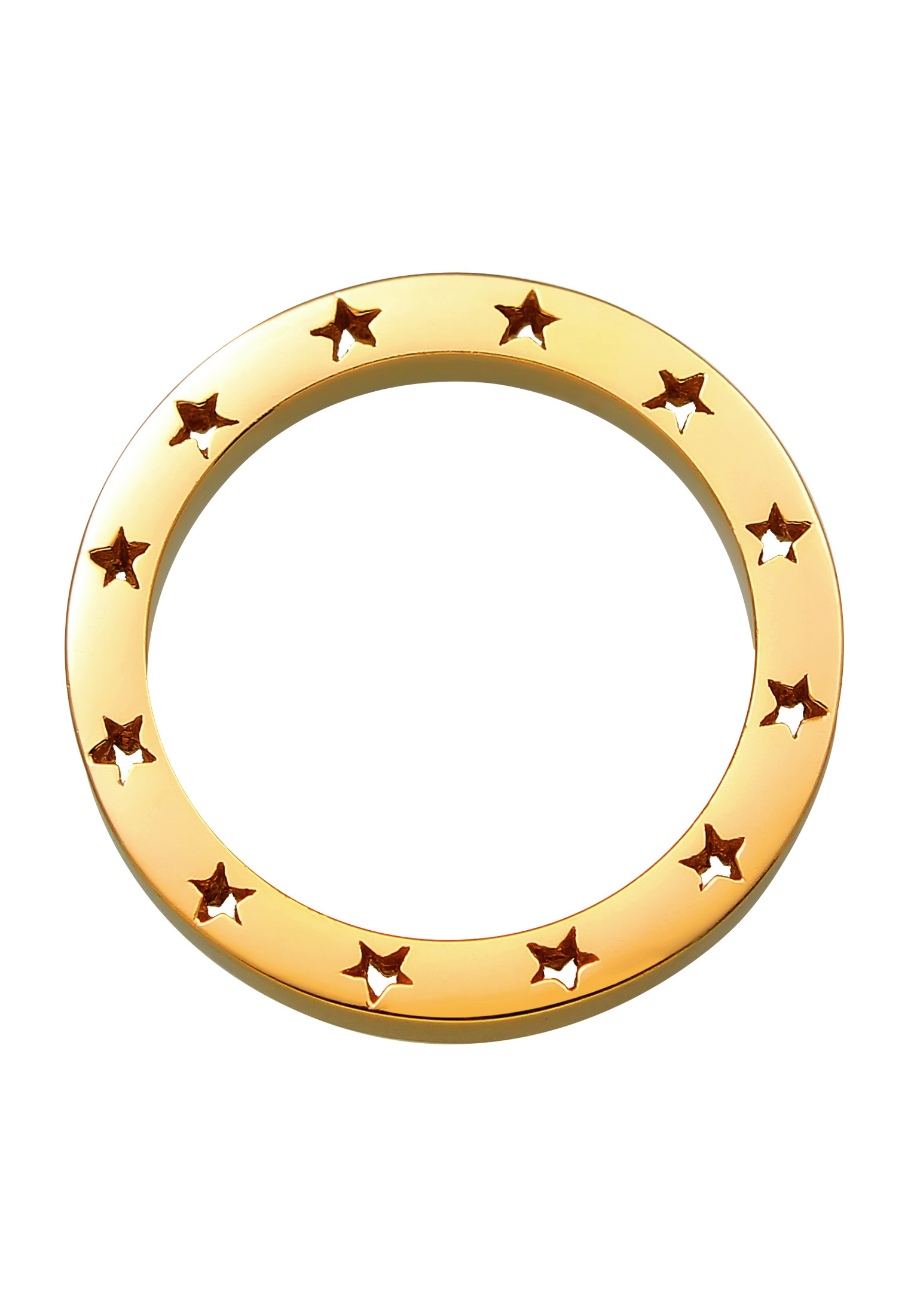 Elli Silberring »Ring Stern Side Cut Out Bandring 925 Silber«