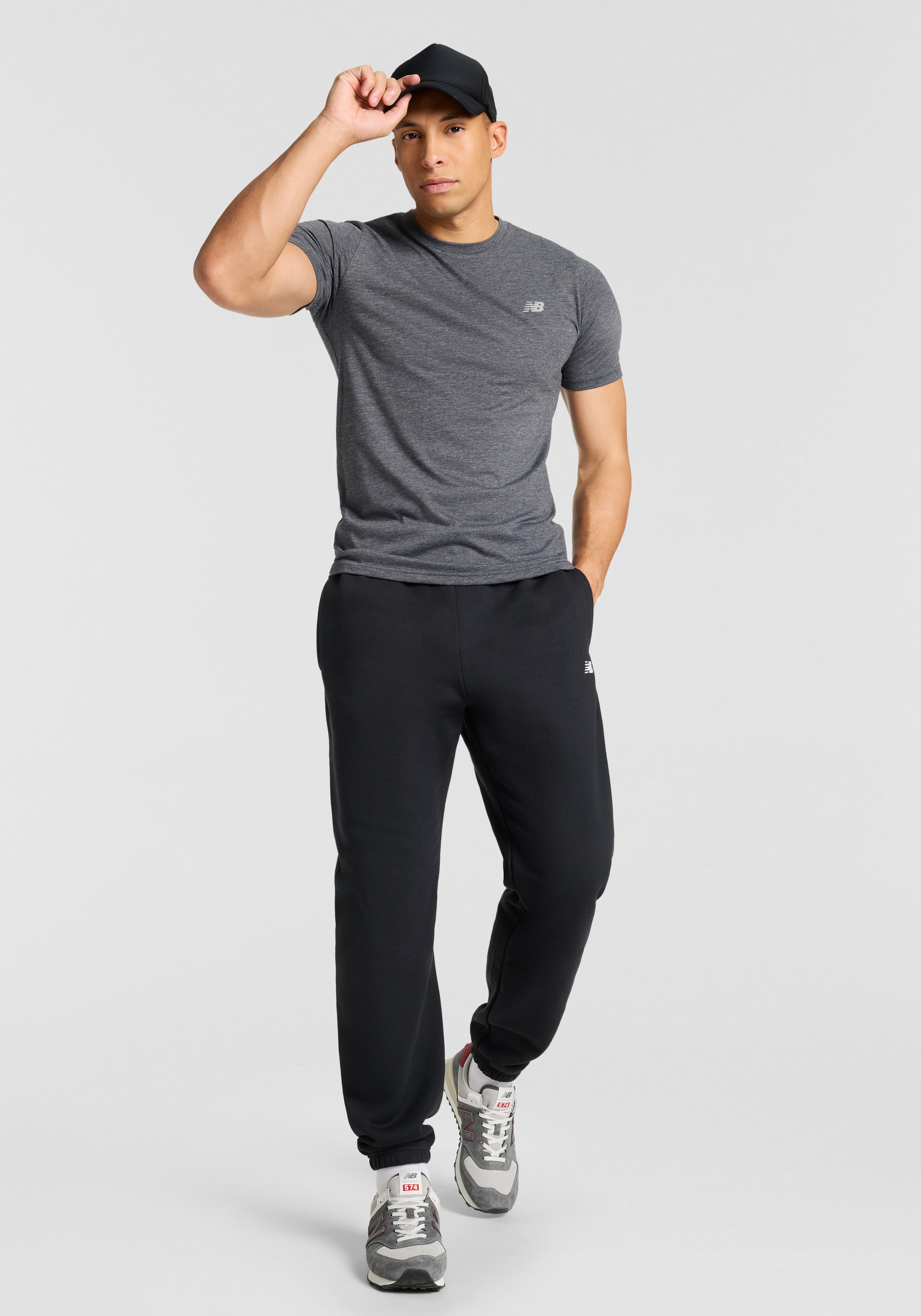 New Balance T-Shirt »Sport Essentials Heathertech T-Shirt«