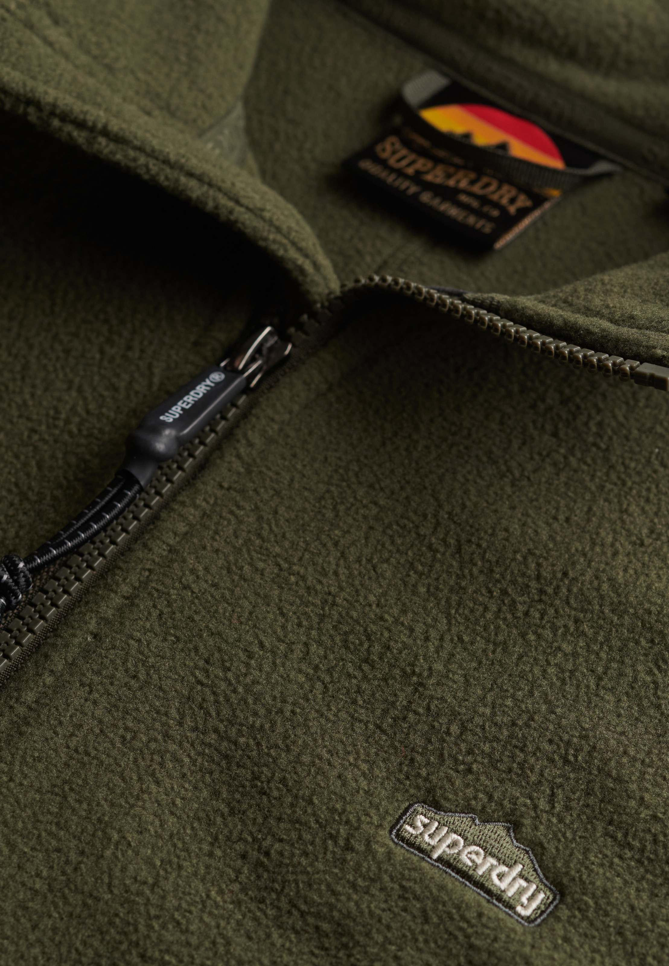 Superdry Sweatjacke »POLAR FLEECE FULL ZIP«