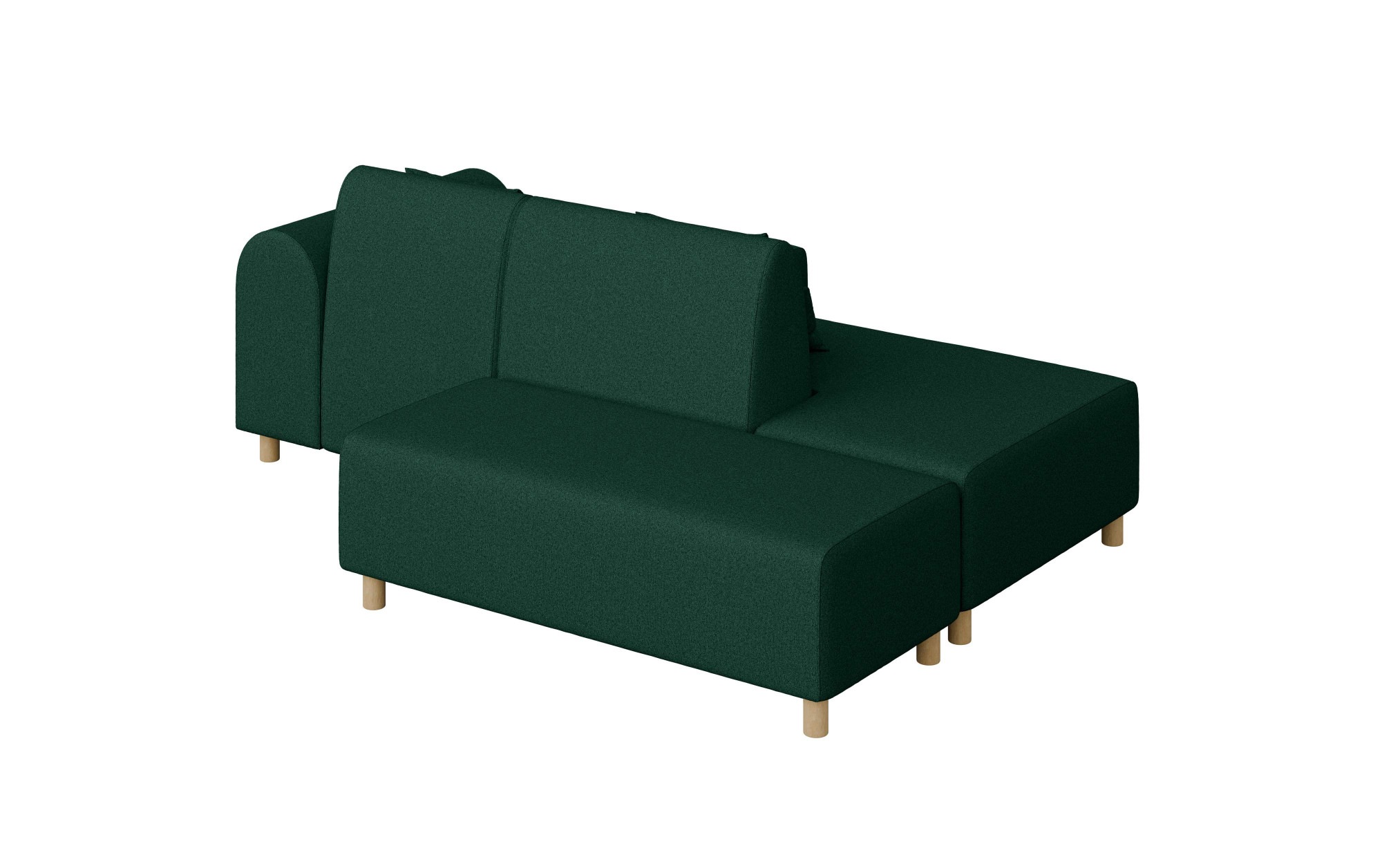 INOSIGN Ecksofa »Suyala«, L-Form mit Hocker