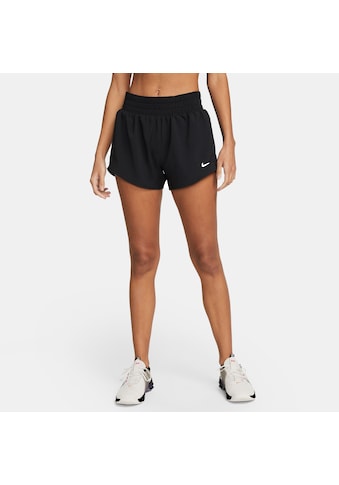 Trainingsshorts »DRI-FIT ONE WOMEN'S MID-RISE BRIEF-LINED SHORTS«
