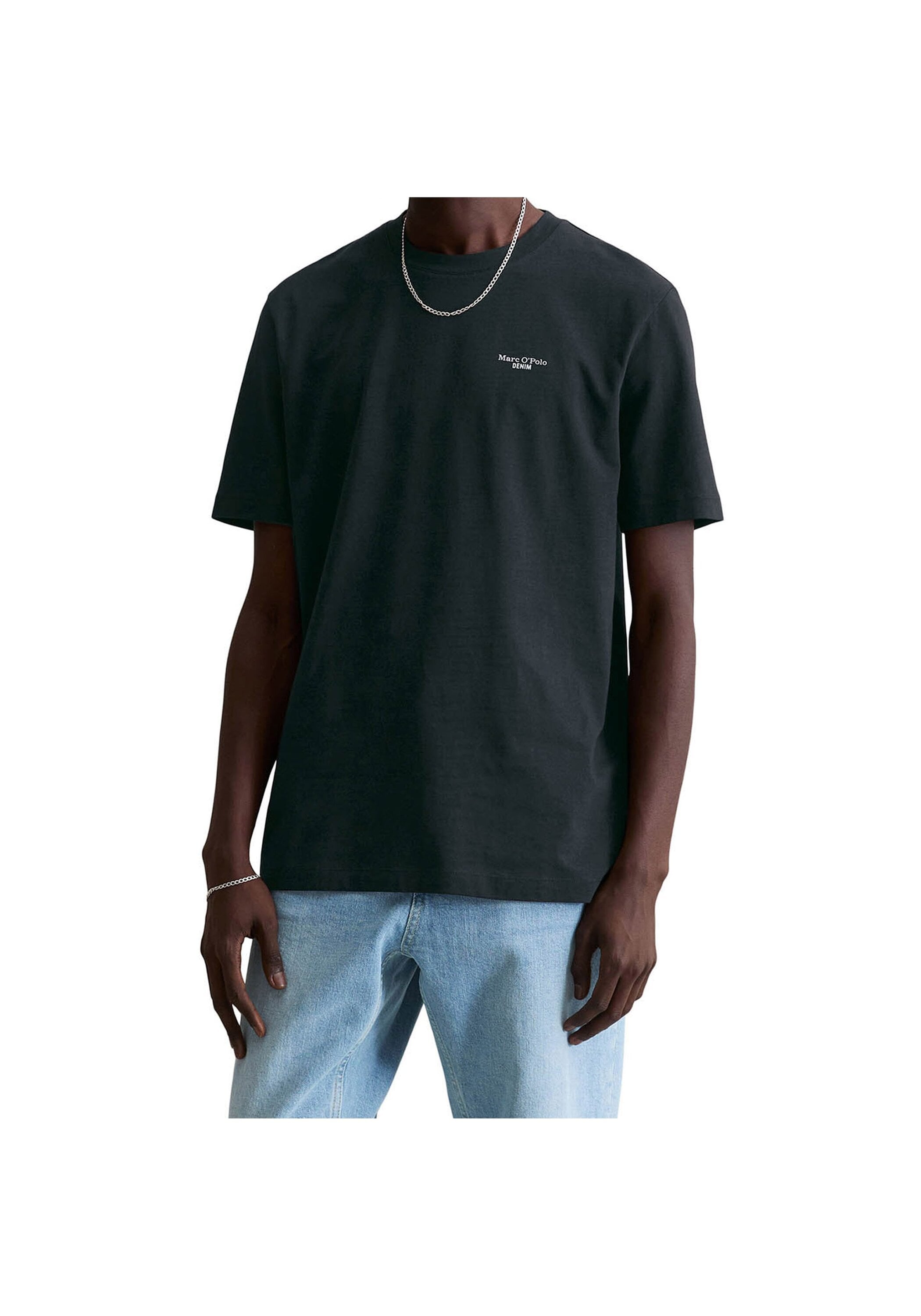 Marc O'Polo DENIM T-Shirt »T-Shirt T-Shirt, SSL, Logo Print, Doubl 2er Pack« 2