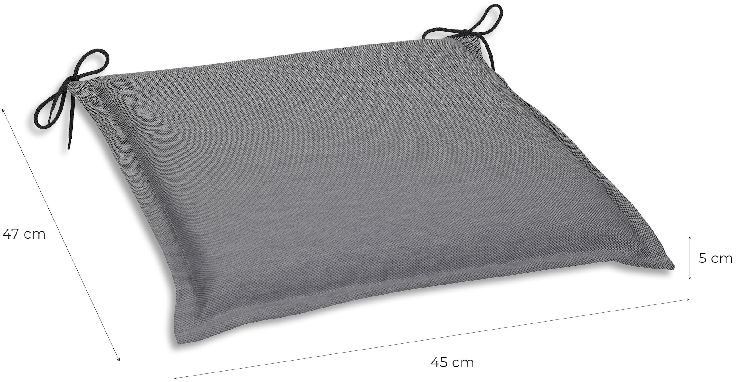 GO-DE Sitzkissen »Dora, TOPSELLER!«, 2er Set, 47x5x45 cm, wasserabweisend