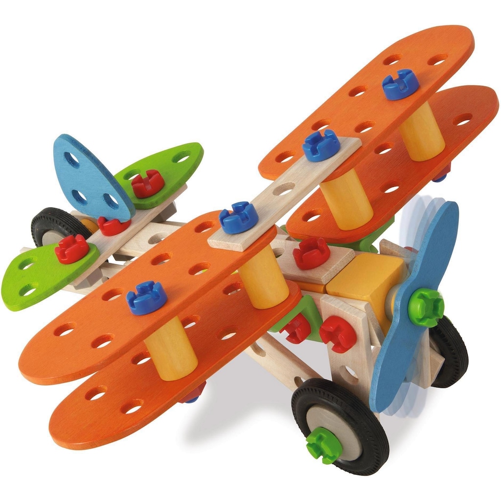 Eichhorn Konstruktionsspielsteine »Constructor Flugzeug«, (90 St.)