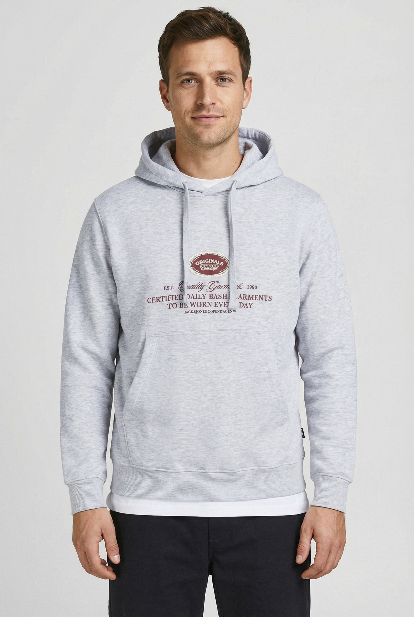 Jack & Jones Kapuzensweatshirt »JORGREENE BRANDING SWEAT HOOD CH«
