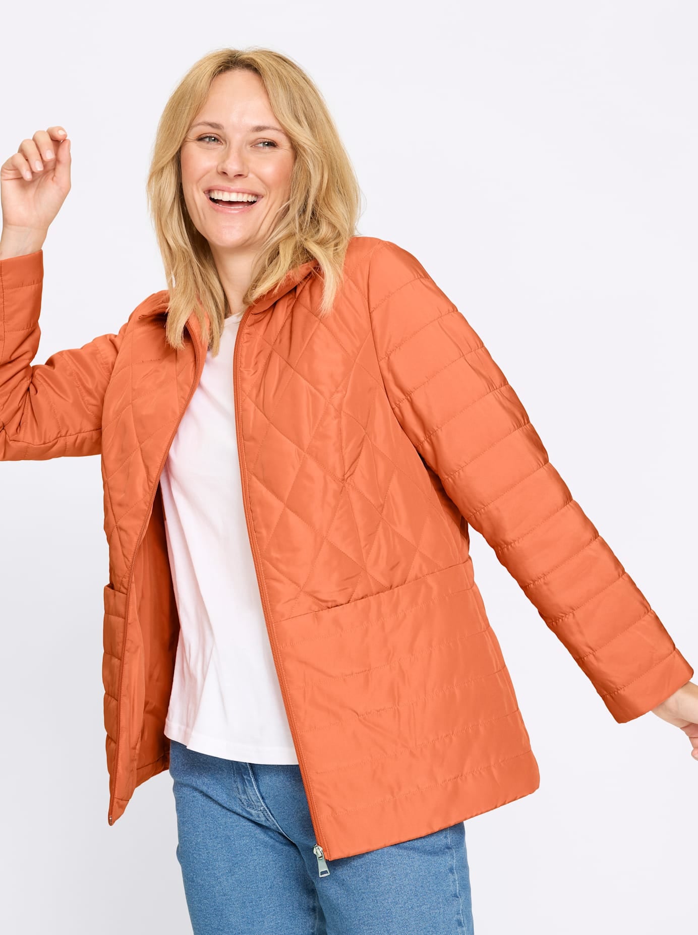 Classic Basics Langjacke ohne Kapuze