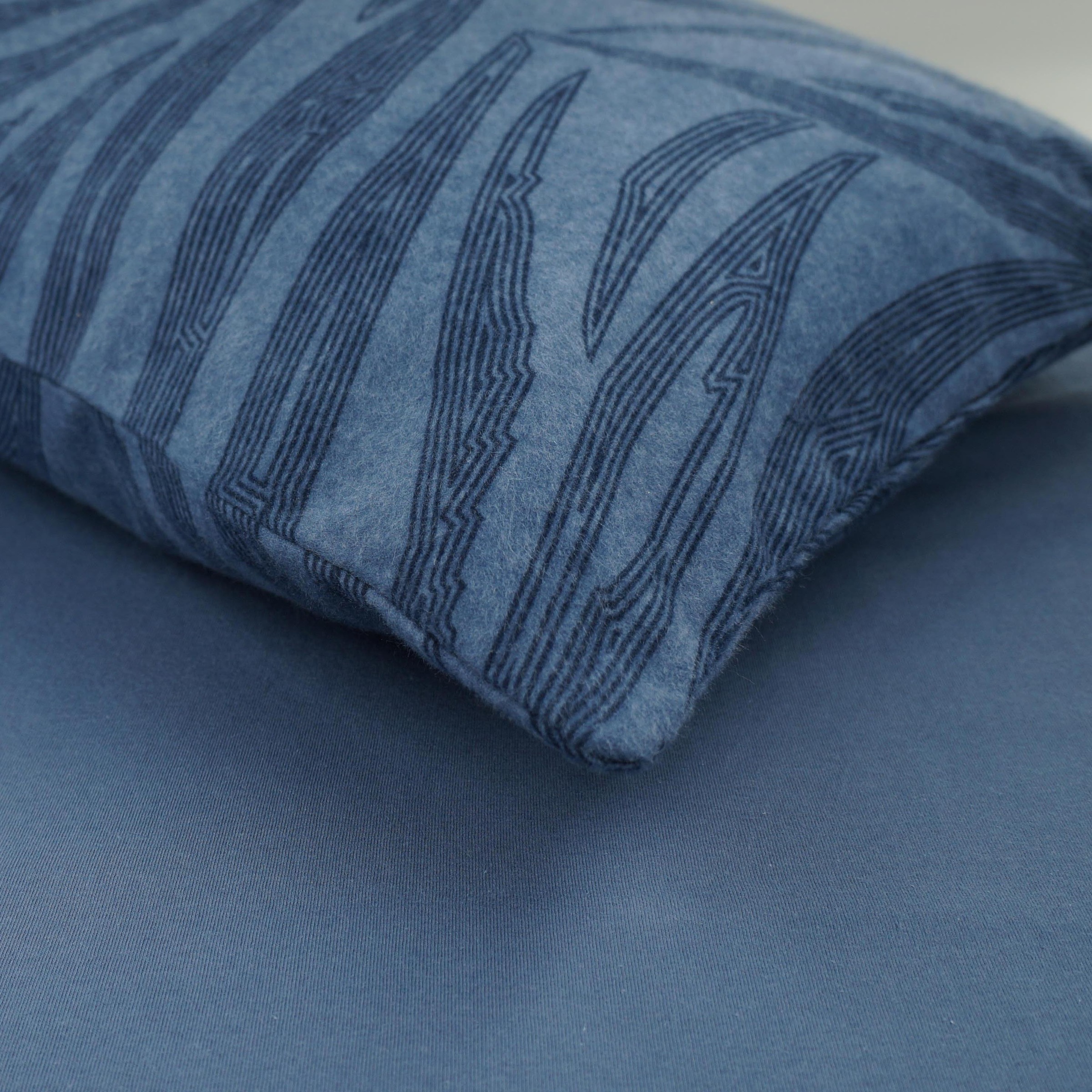 Florella Bettwäsche »»Zoma jeans « Flausch-Flanell,  100% Baumwolle«