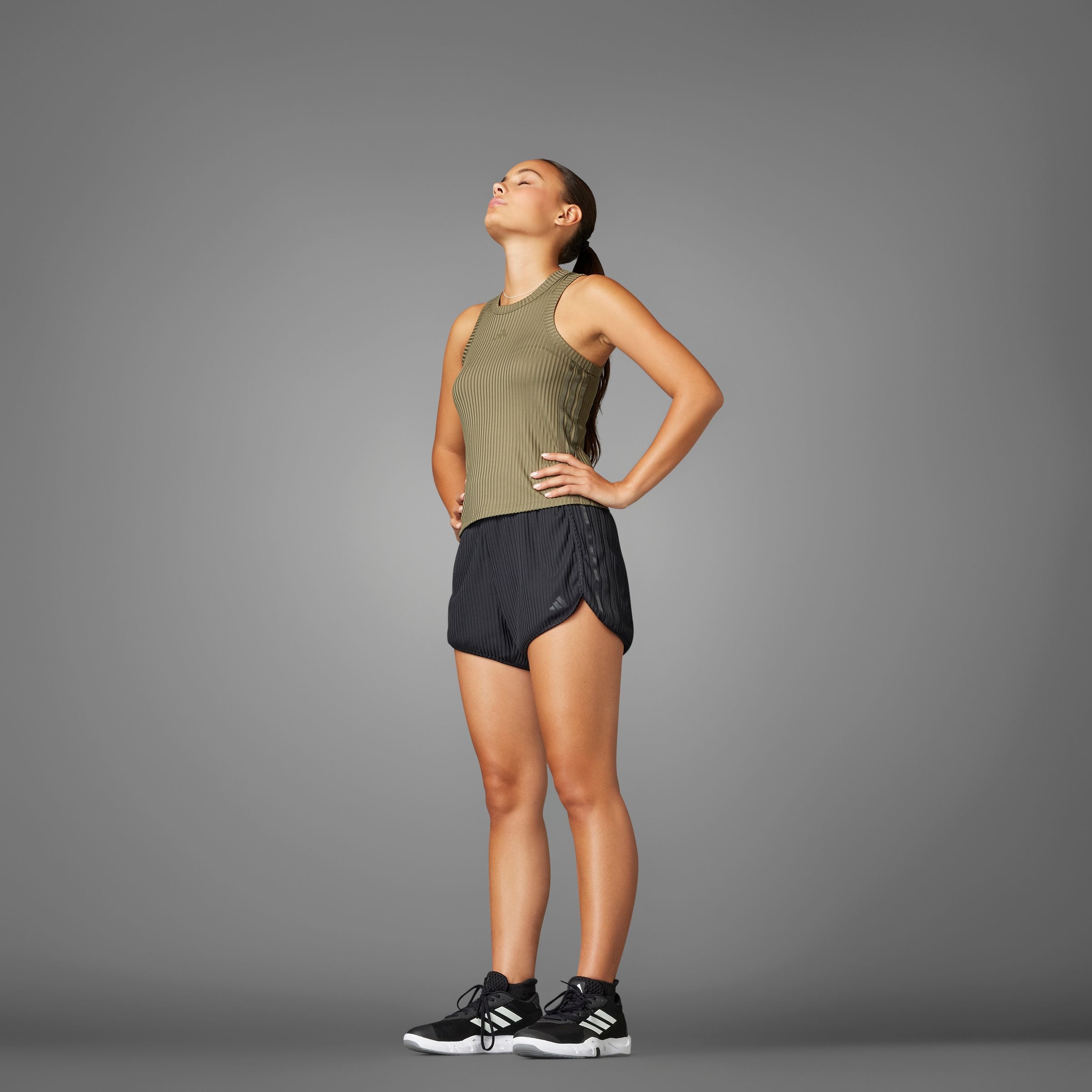 adidas Performance Shorts »PACER RIB SHORT«, (1 tlg.)