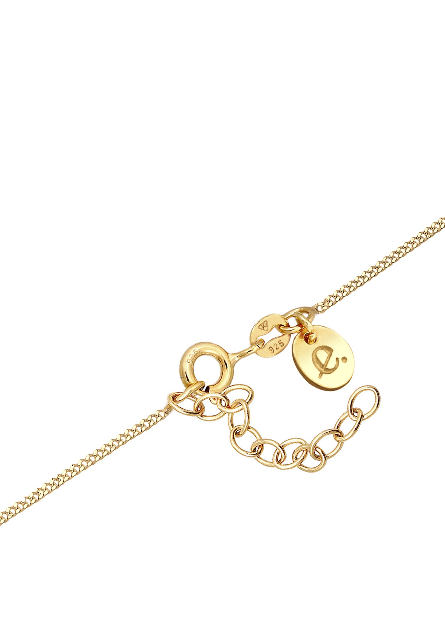 Elli Premium Choker »Halskette Choker mit Glas Kristalle Weiß 925 Sterling Silber«