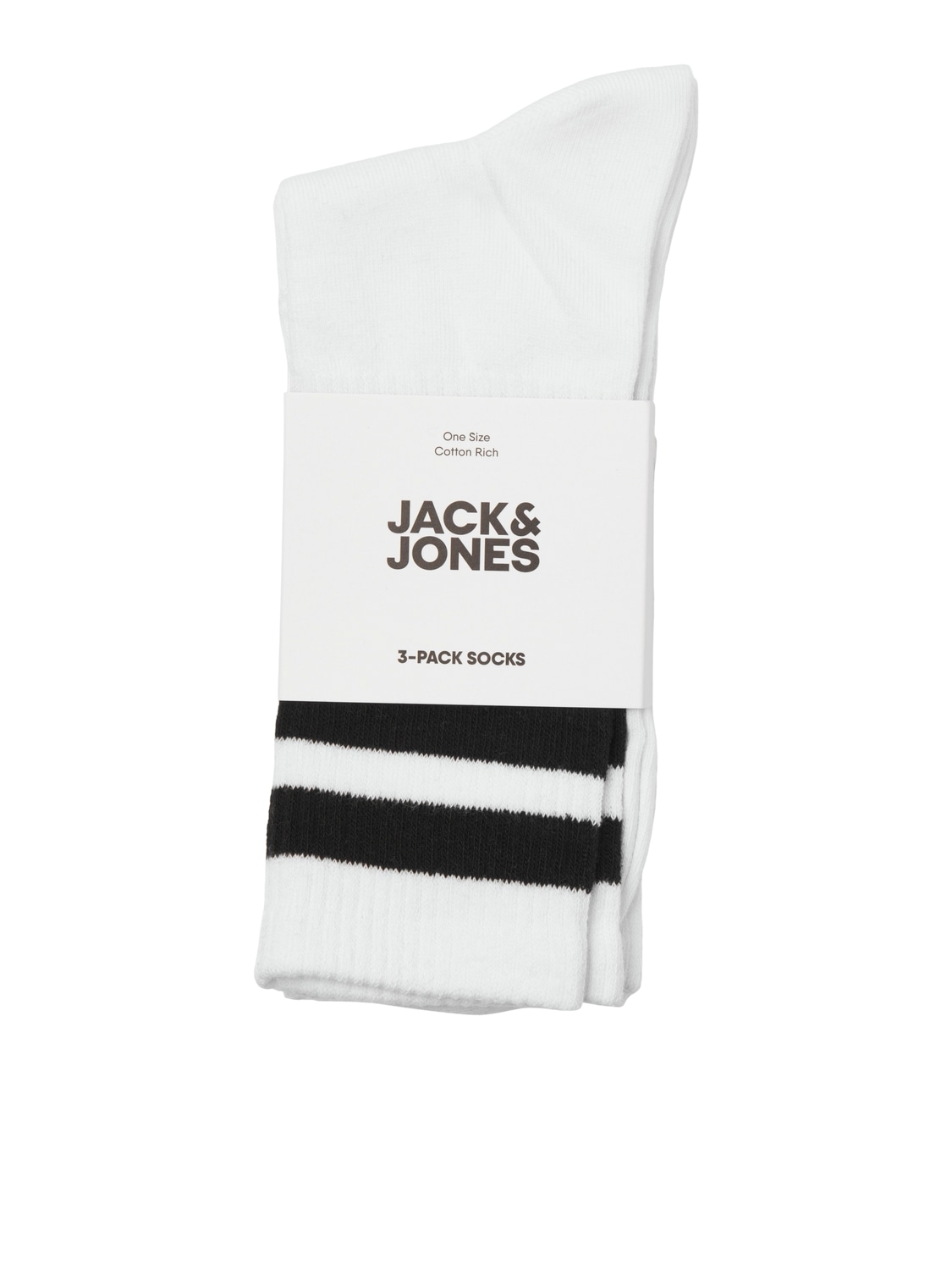 Jack & Jones Freizeitsocken »JACTRAVIS TENNIS SOCK 3 PACK NOOS«, (Packung, 3 Paar)