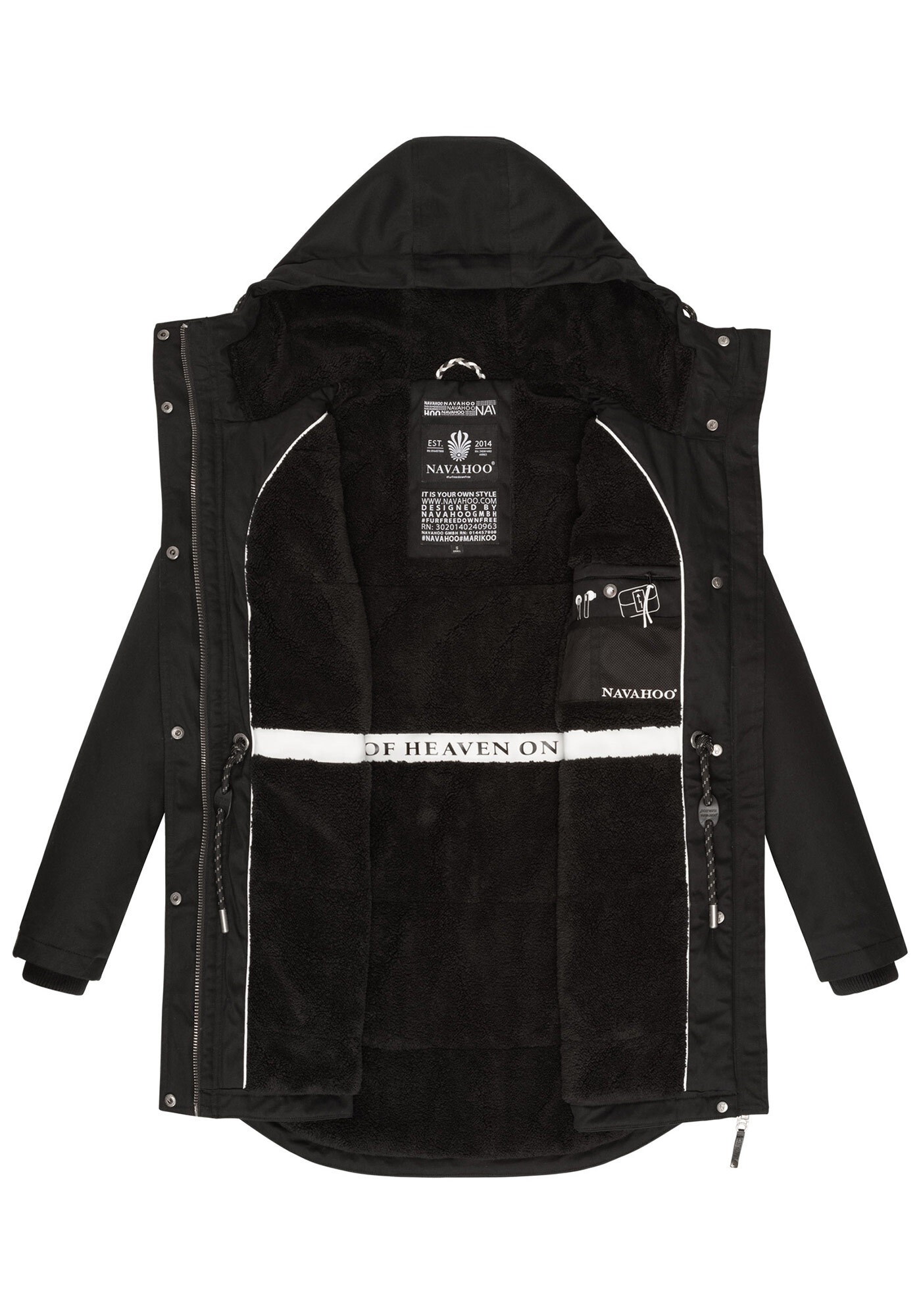 Navahoo Winterjacke »Navahoo Winterfunke Damen Winterjacke N038«