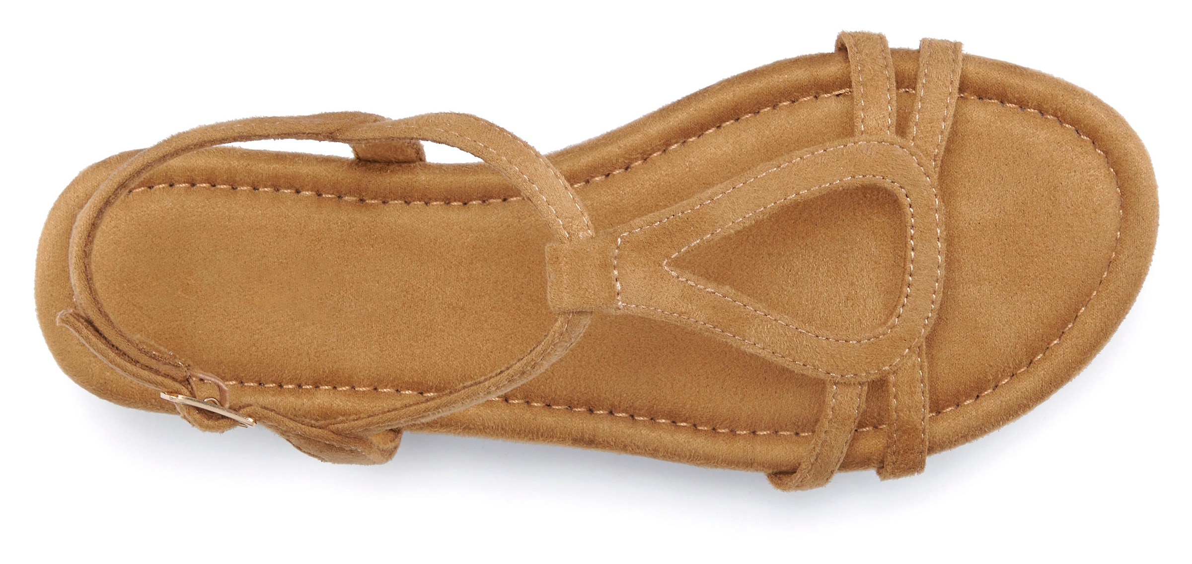 Vivance Sandale »Sandalette, offener Schuh, Sommerschuh«  aus weichem Material VEGAN