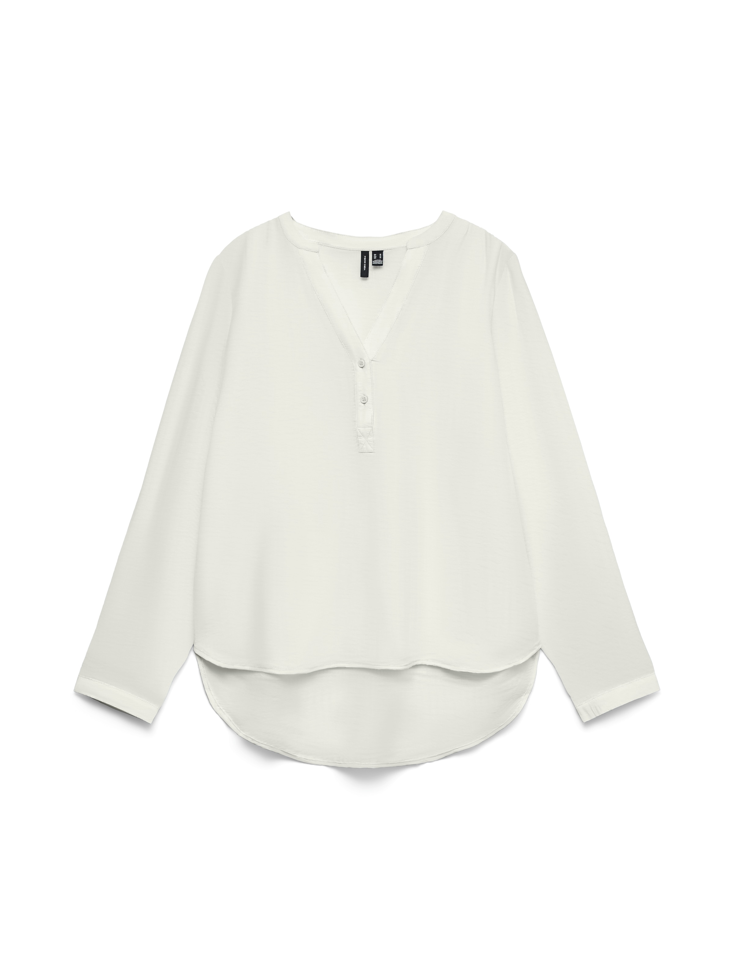 Vero Moda Blusenshirt »VMKAJA LS V-NECK FOLD-UP TOP WVN« mit Raglan-Ärmeln