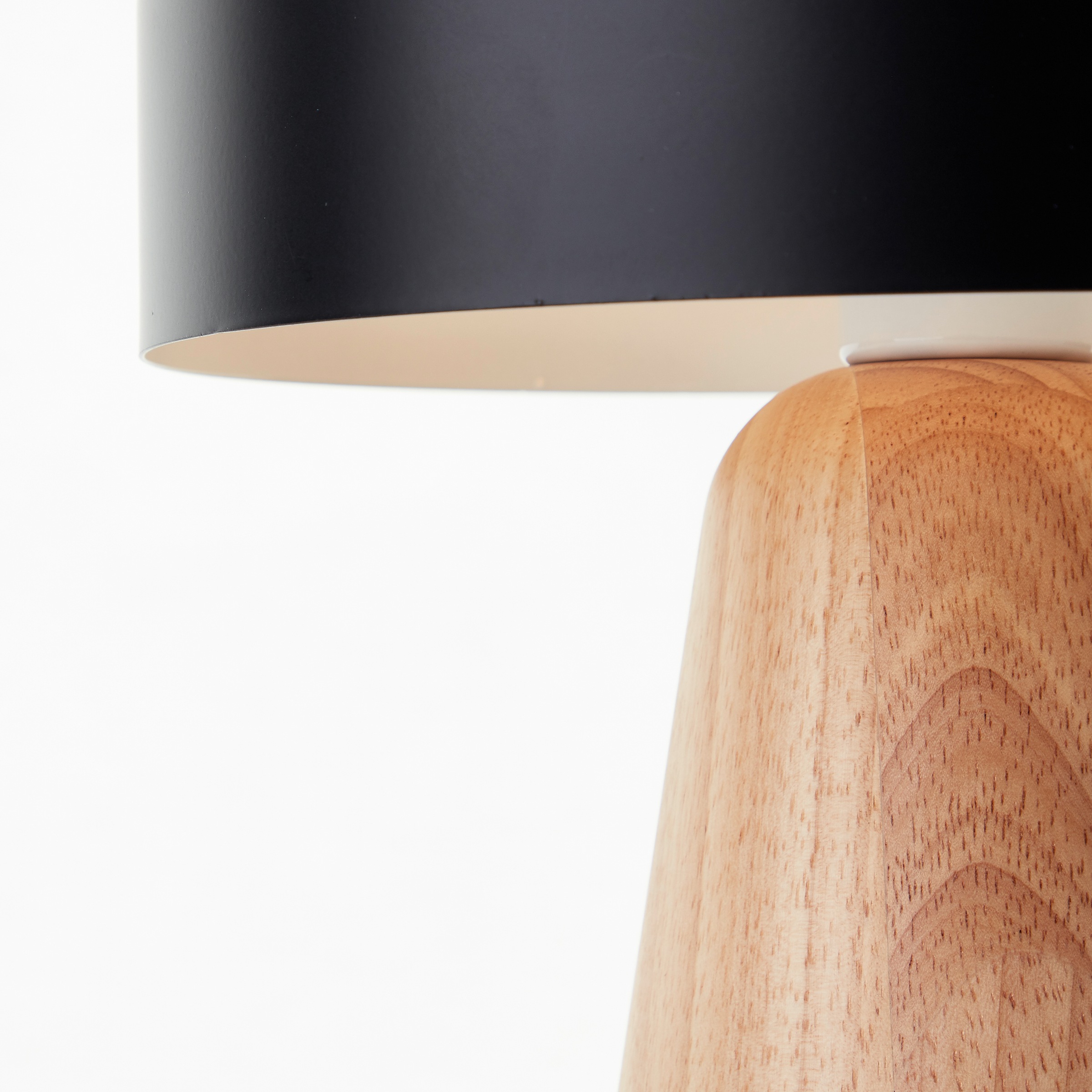 Brilliant Tischleuchte »Nalam«, 1 flammig, Leuchtmittel E14 | ohne Leuchtmittel, Pilz-Tischleuchte, 31 cm Höhe, Ø 20cm, E14, Holz/Metall
