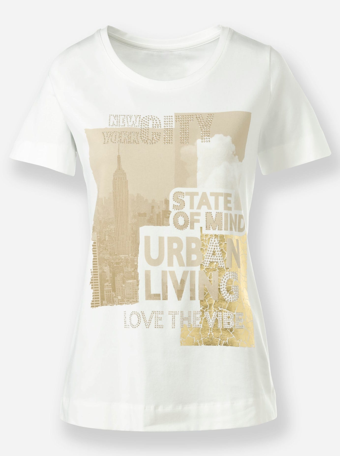 heine T-Shirt »Druck-Shirt«, (1 tlg.)