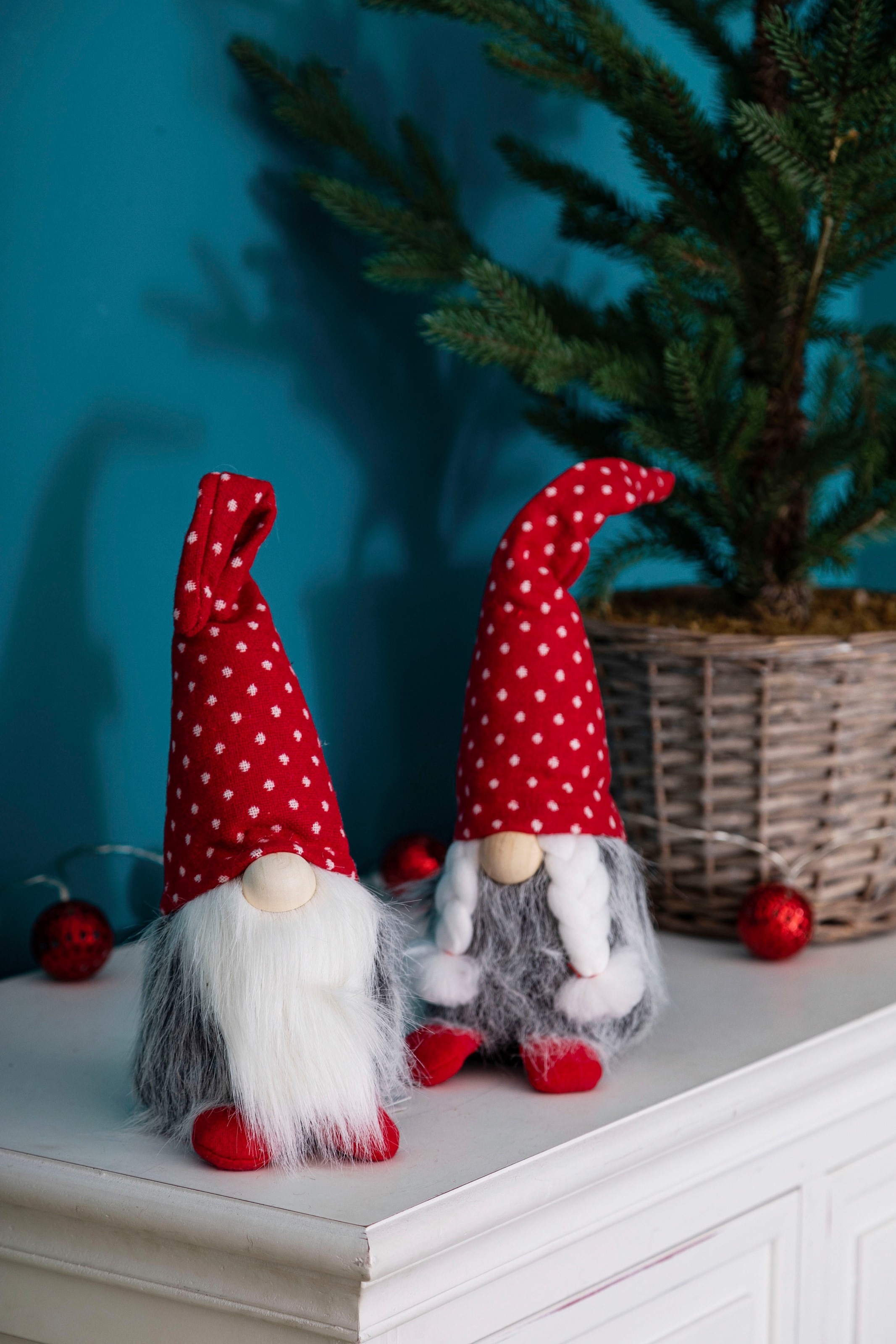 Myflair Möbel & Accessoires Wichtel »Weihnachtswichtel Mann & Frau«,  Dekofigur, Weihnachtsdeko, Höhe ca. 30 cm bestellen online bei OTTO | Schwibbögen