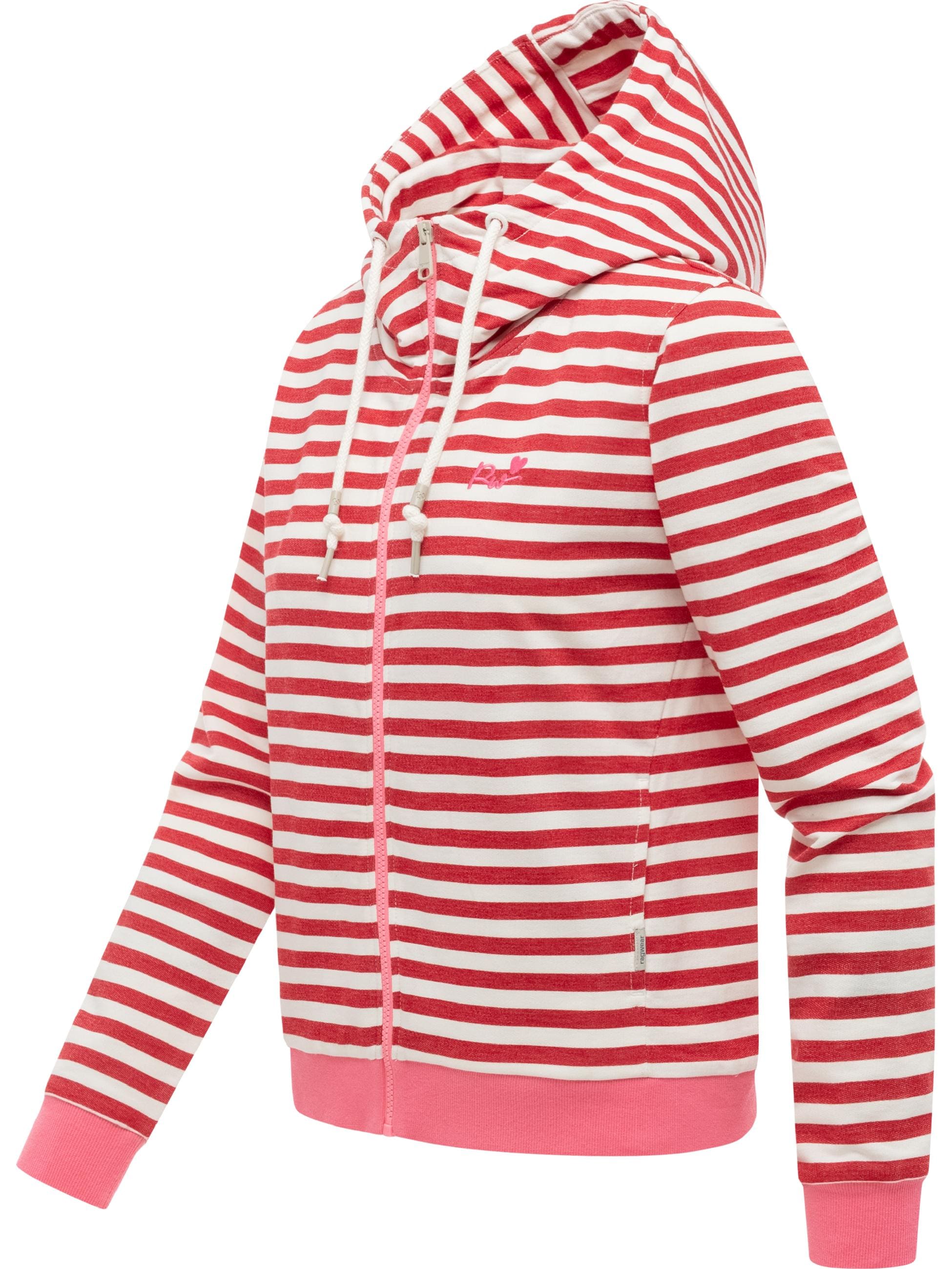 Ragwear Sweatjacke »Sweatjacke Parya Stripes«