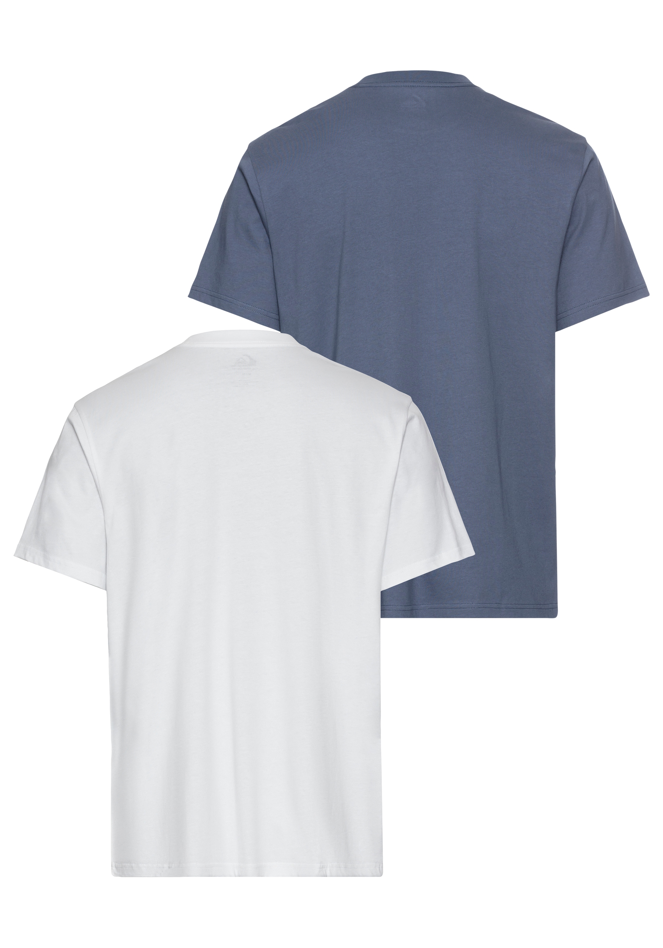 Quiksilver T-Shirt »POST IT ROKELIA SHORT SLEEVE PACK YM«, (2 tlg.), Doppelpack T-Shirt mit Print