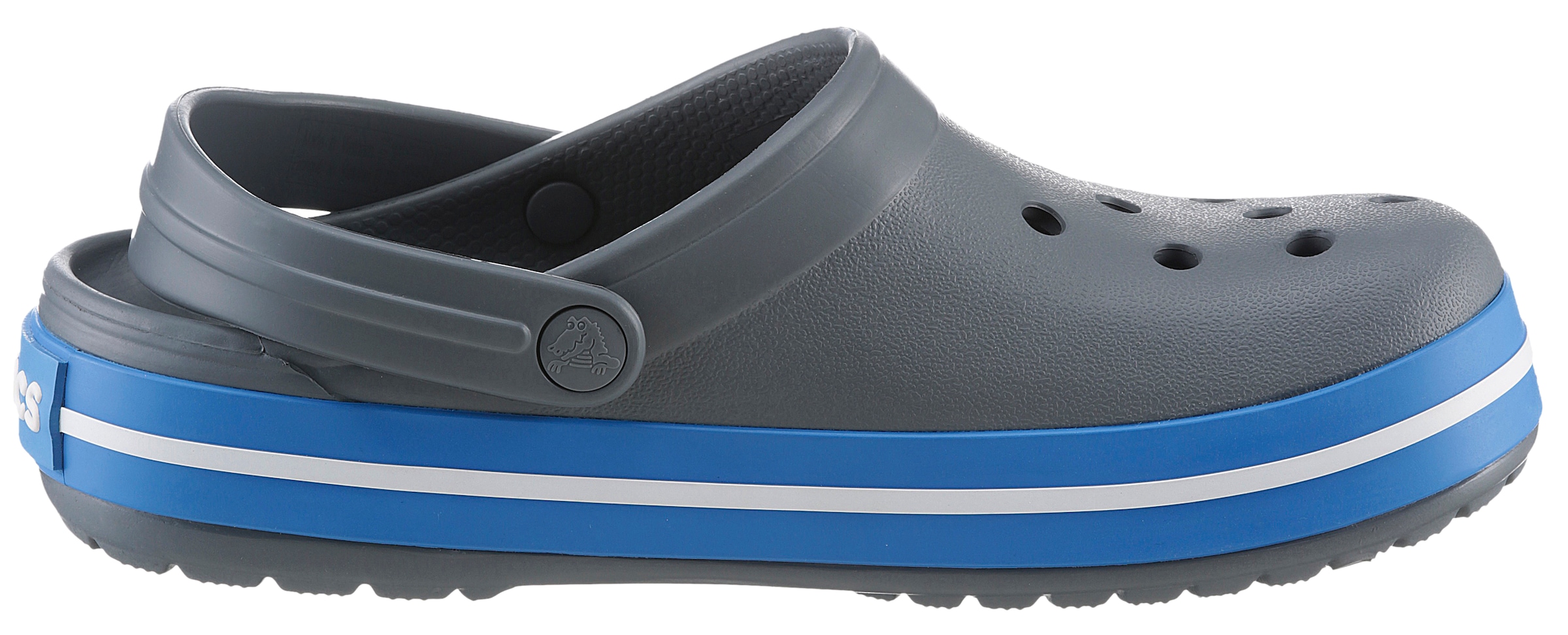 Crocs Clog »Crocband«, Sommerschuh, Gartenschuh, Poolslides, mit farbiger Laufsohle