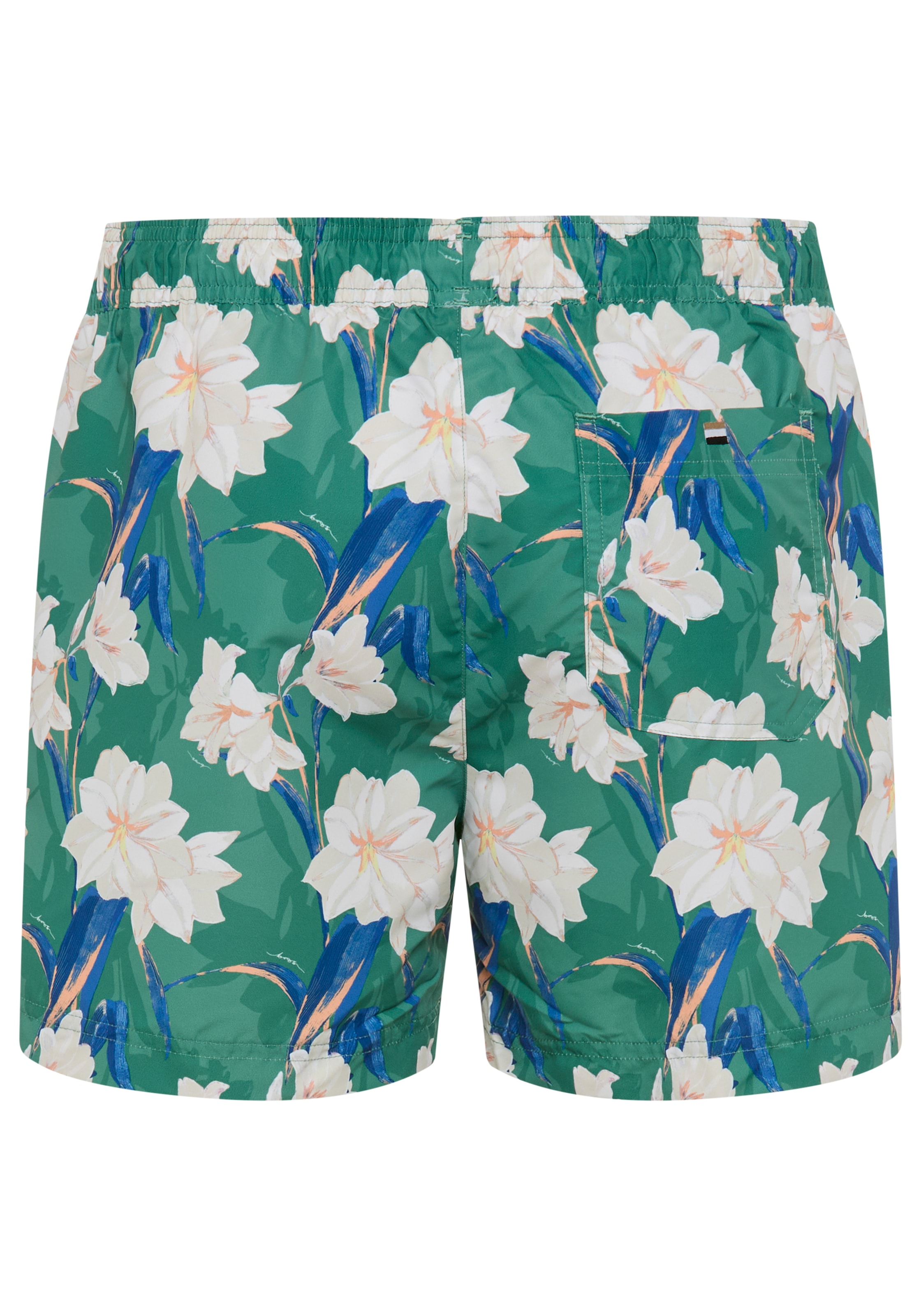 BOSS Badeshorts »Iris« mit floralem Muster