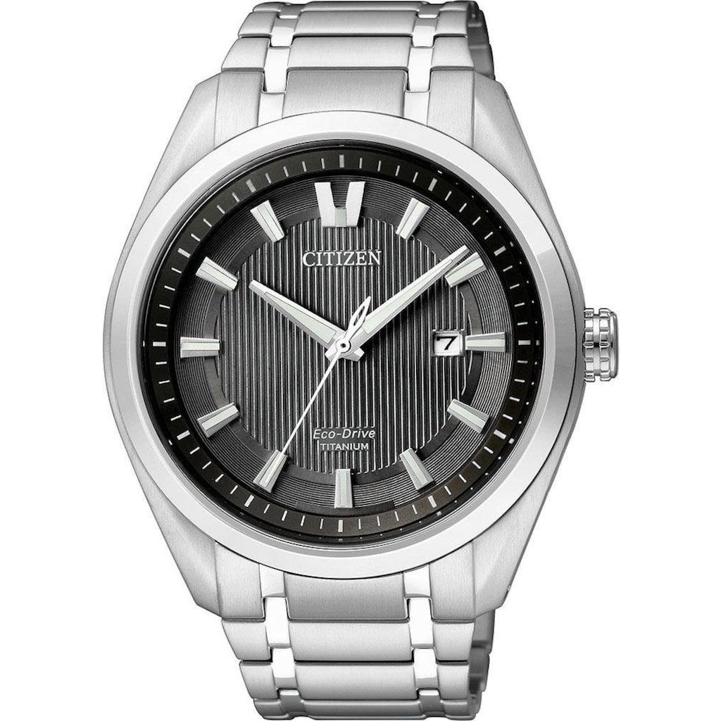 Citizen Titanuhr »Super Titanium, AW1240-57E«, Armbanduhr, Herrenuhr, Solar