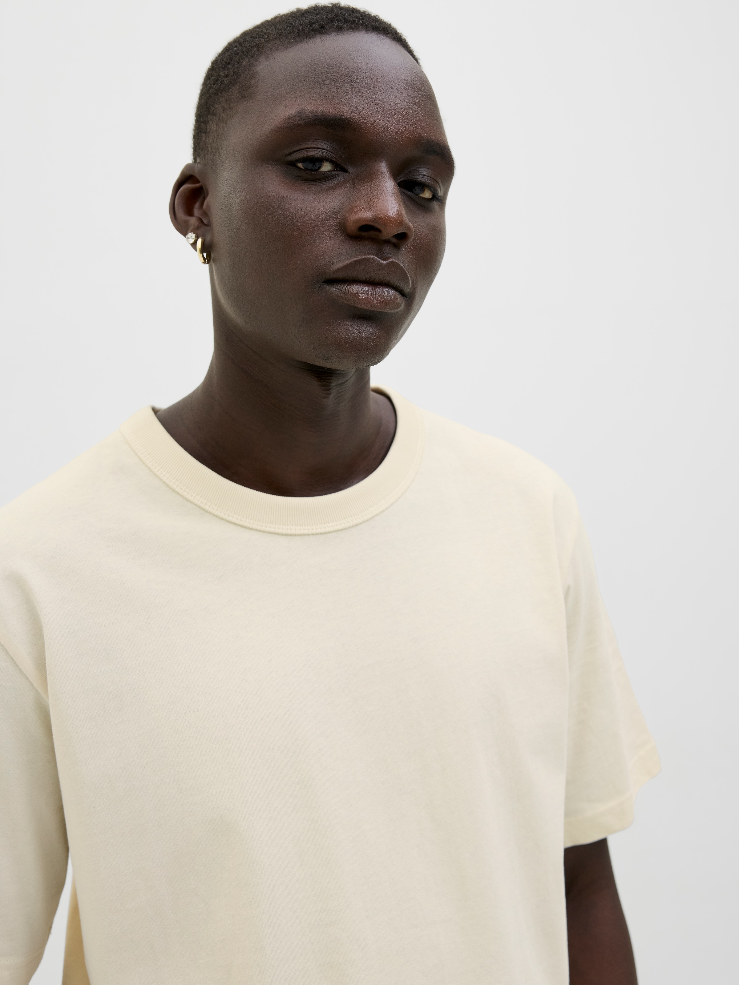 Jack & Jones Rundhalsshirt »JJEDOVER TEE SS CREW NECK«