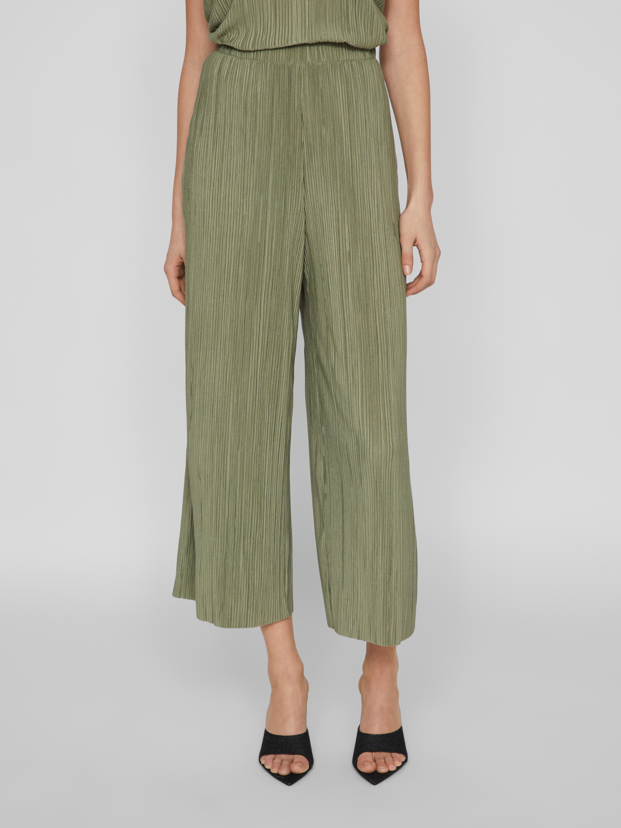 Vila Schlupfhose »VIPLISA HW CULOTTE PANTS - NOOS«, plissierte Optik