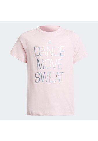 adidas Performance T-Shirt »DANCE METALLIC-PRINT« kaufen