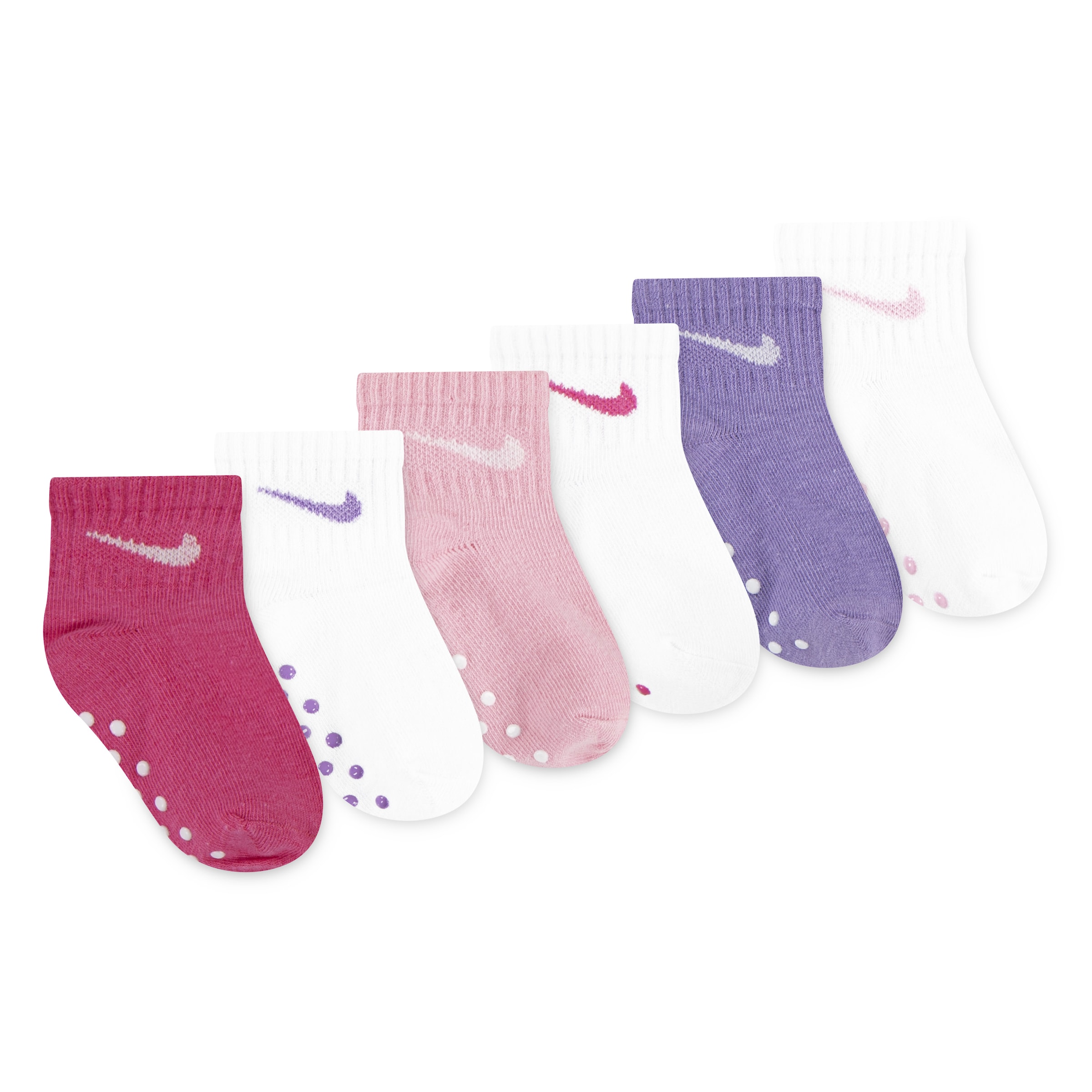 Nike Sportswear ABS-Socken »POP COLOR GRIPPER INFANT/TODDLER AN« Set, 6 Stk. tlg. für Babys, im 6er-Set