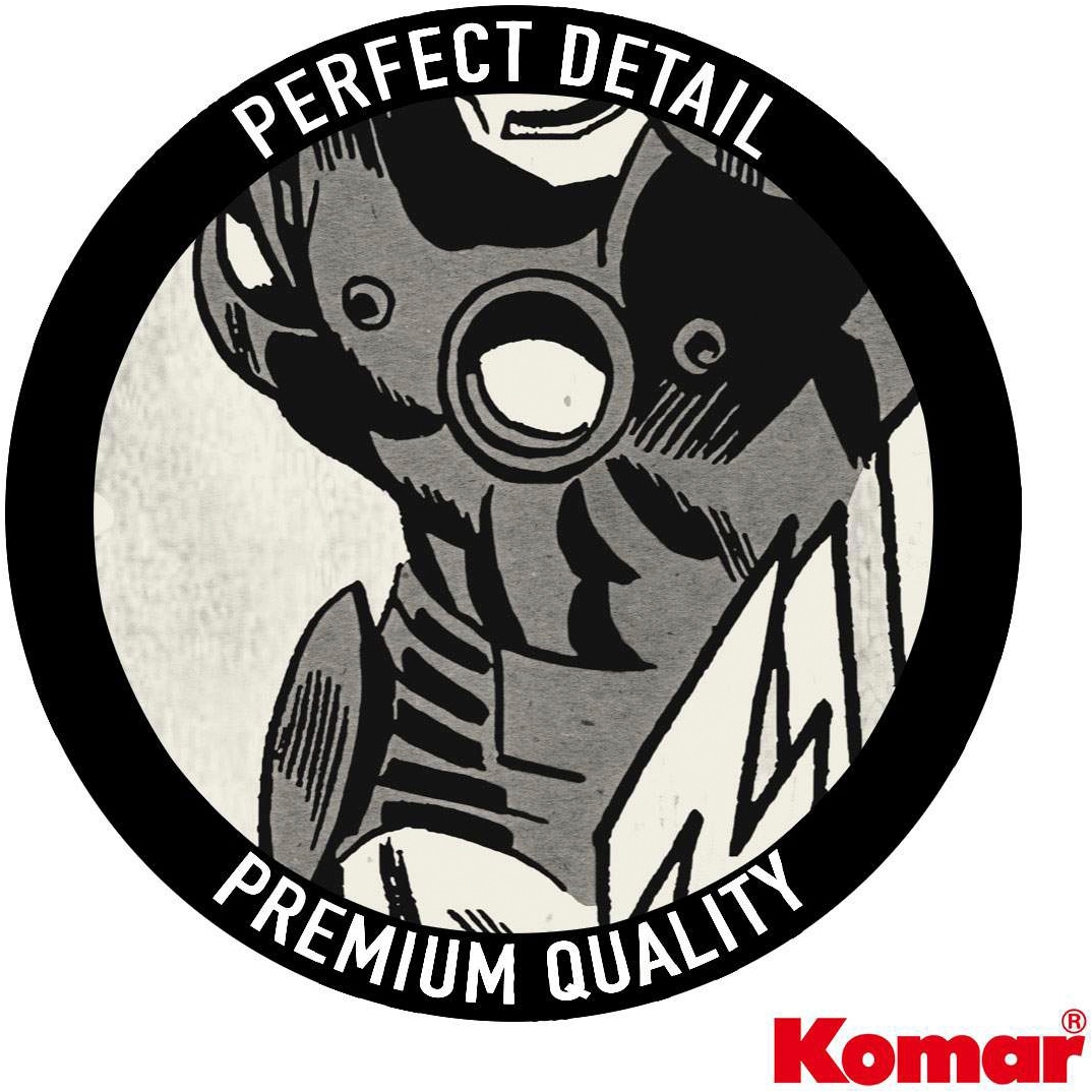Komar Vliestapete »Marvel Classic Comic Panel Monochrome« bedruckt glatt Rolle mit 212 x 250 cm