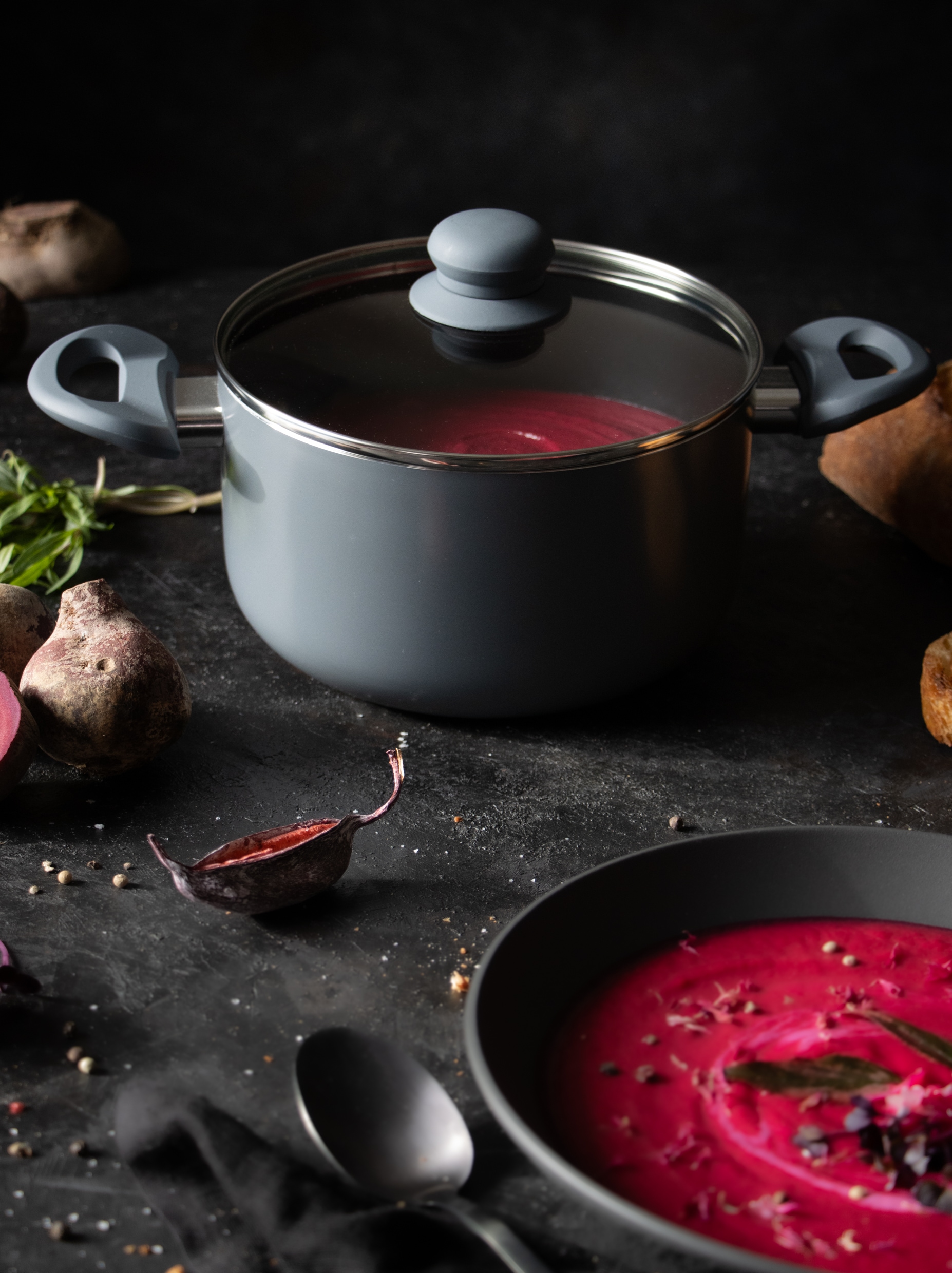 Elo Topf-Set »Rhino Topfset 4-teilig« Set, 7 Stk. tlg. Aluminium