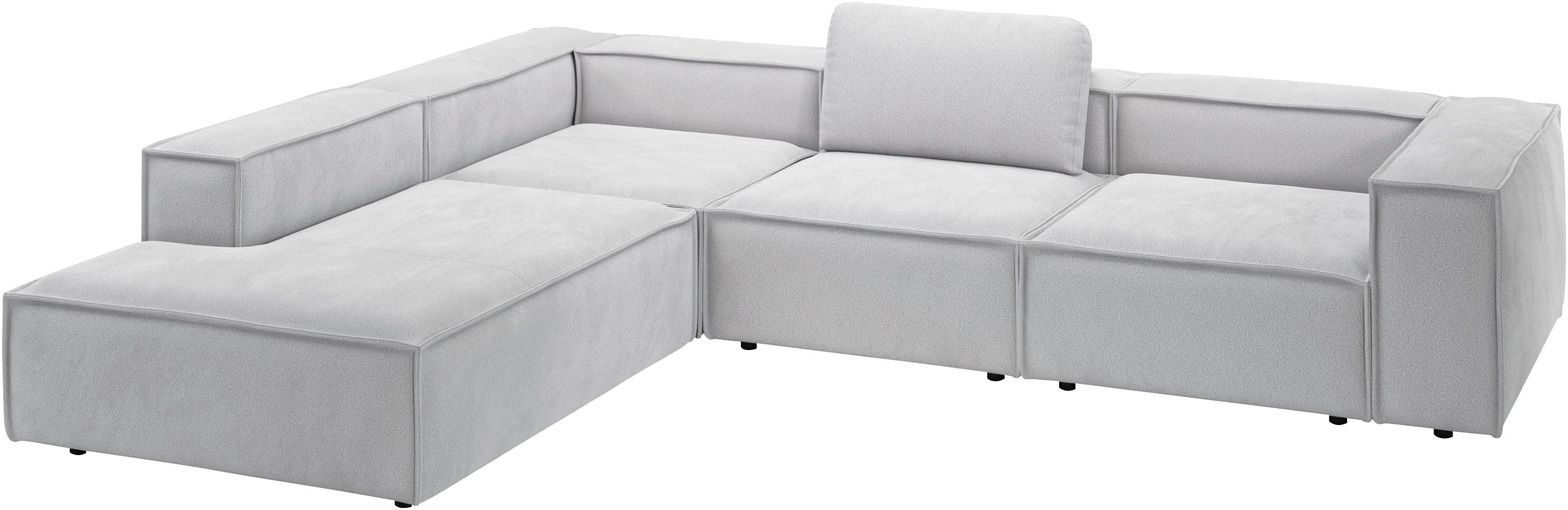 PLACES OF STYLE Ecksofa »Watertown moderne L-Form« Breite 311 cm