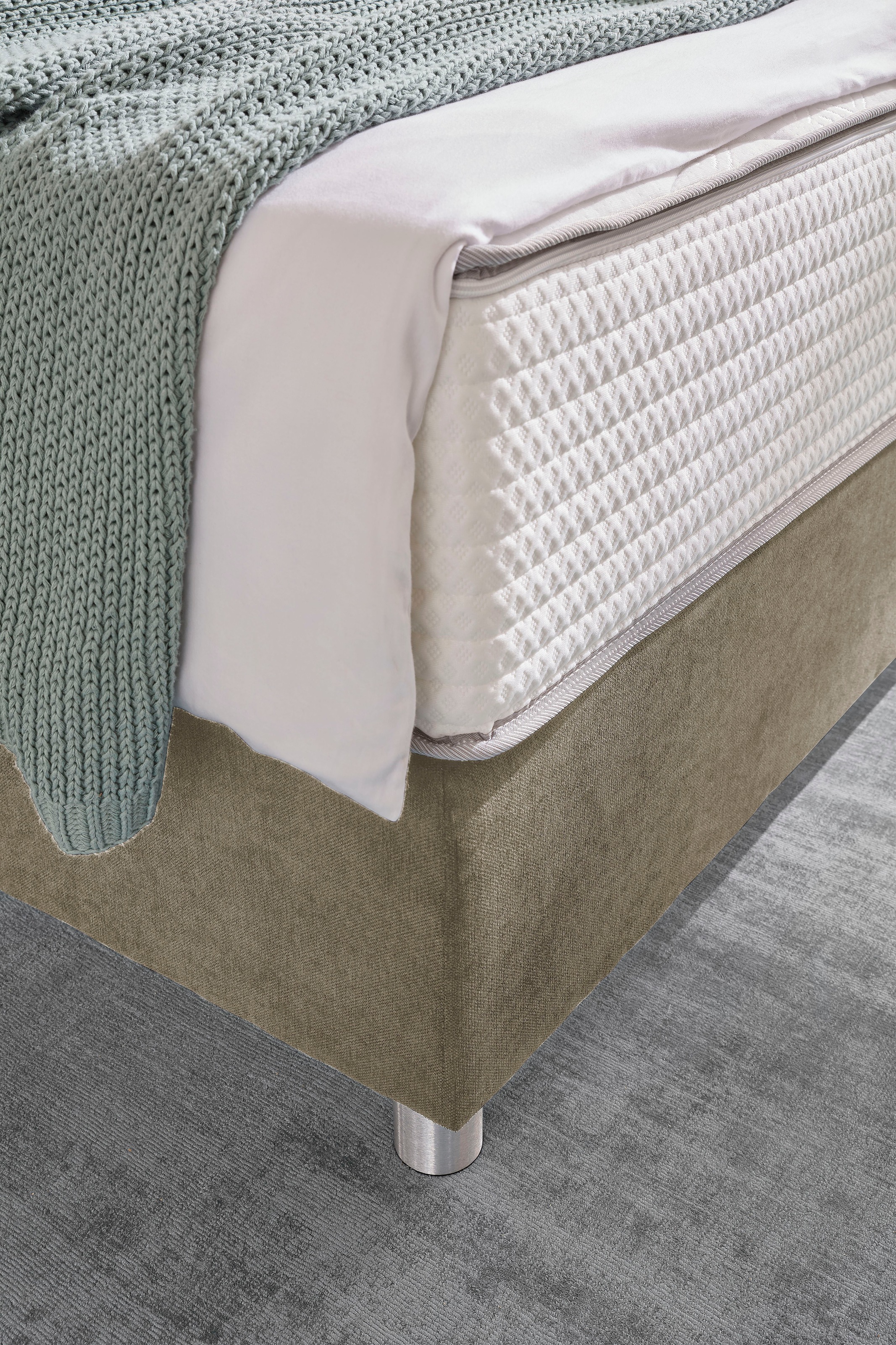 alina Boxspringbett »Jonna« inklusive Matratze, in verschiedenen Größen und Härtegraden