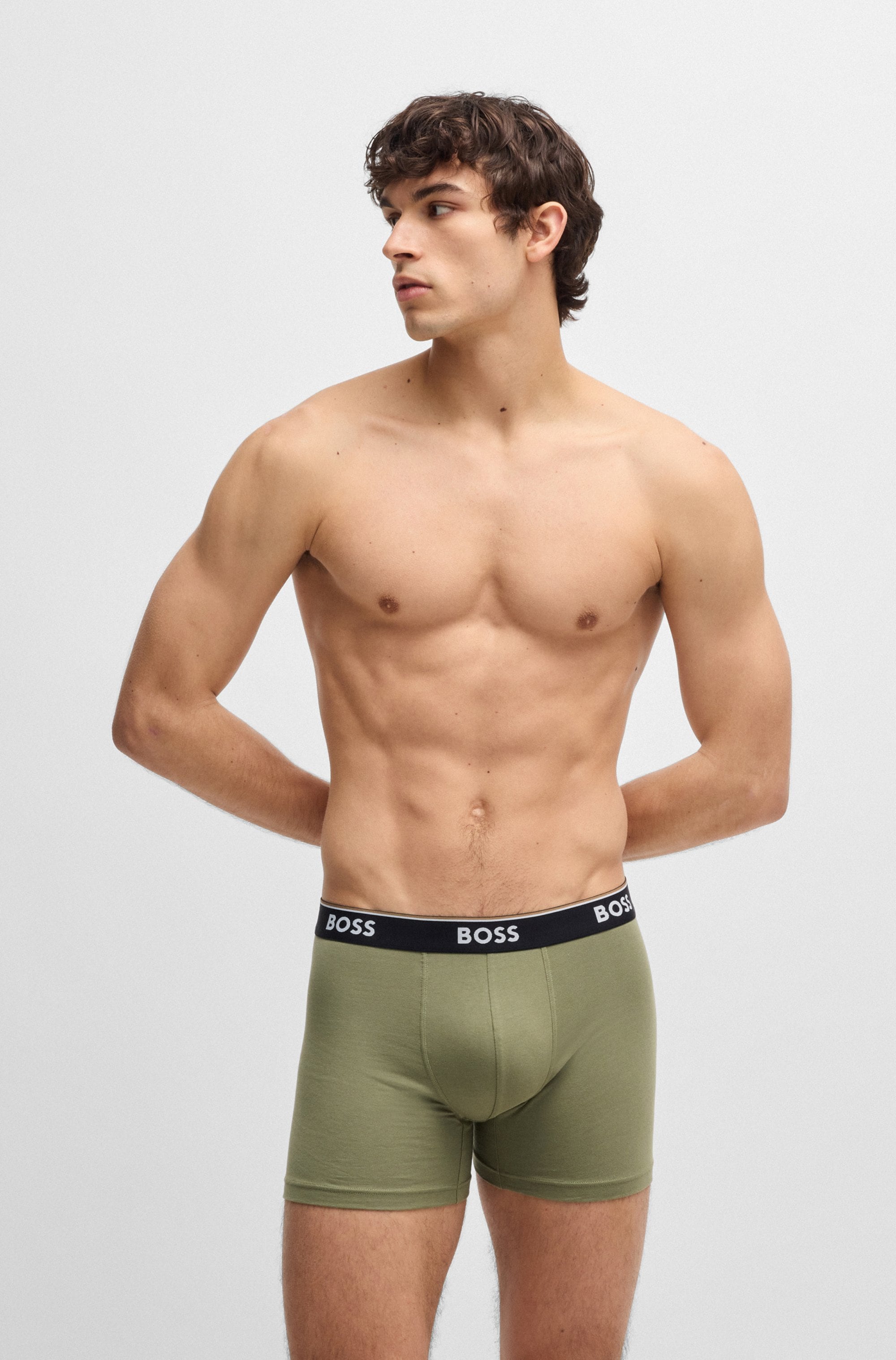BOSS Boxershorts »BoxerBr 3P Power«, (3 St.)