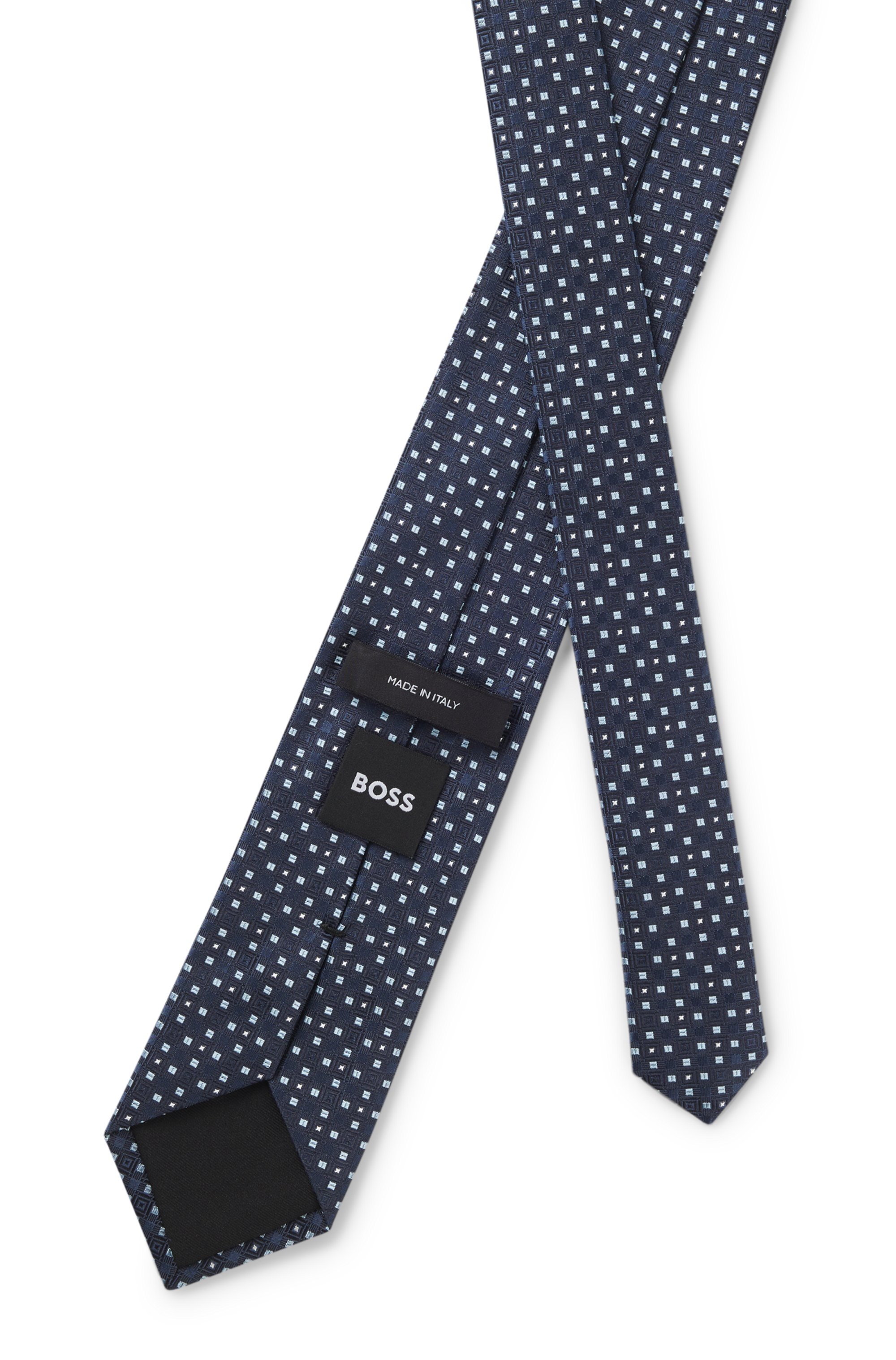 BOSS Krawatte »H-Tie 7,5 cm« mit Jacquard-Struktur
