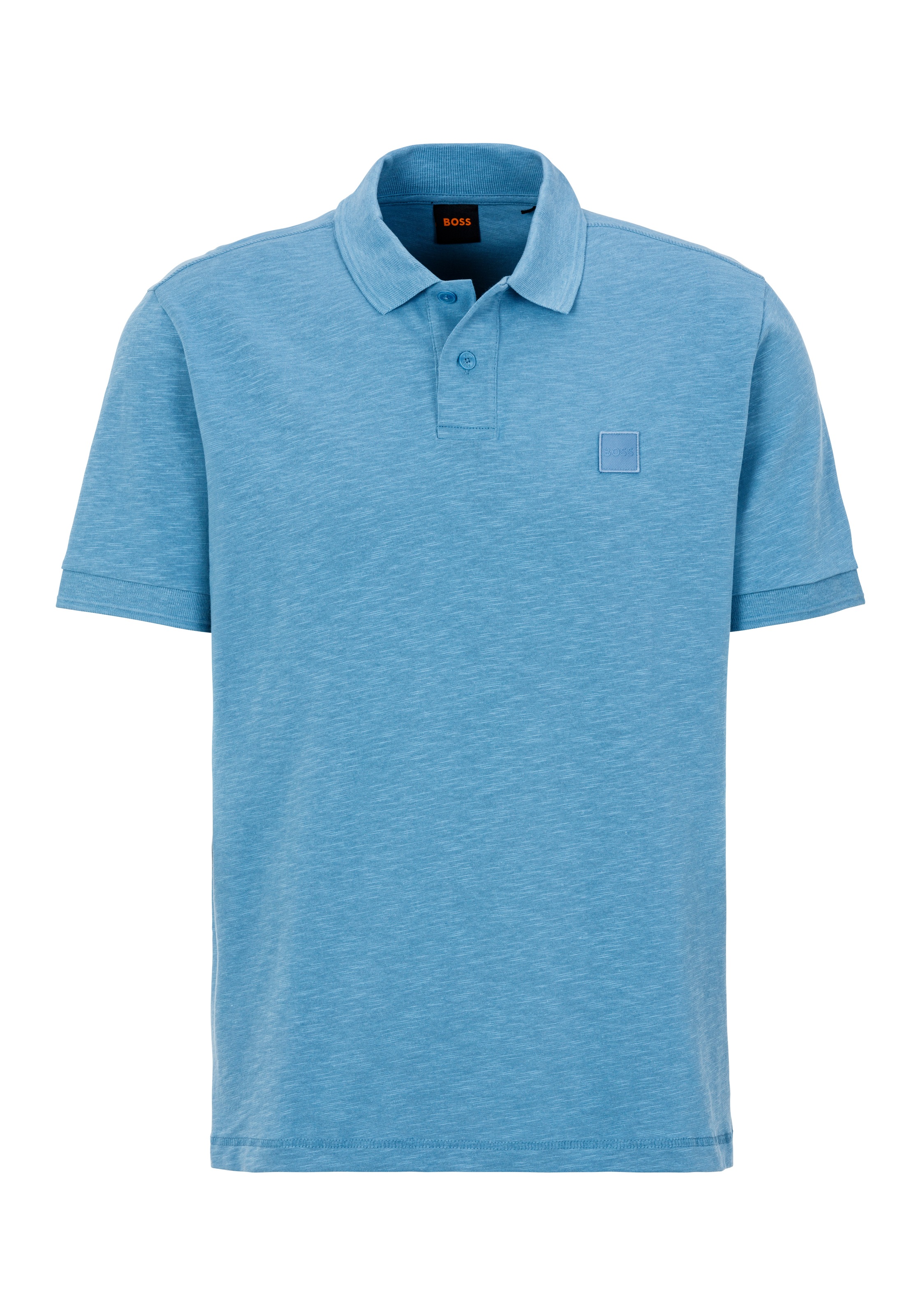 BOSS ORANGE Poloshirt »Pe_linenlogo«, mit Polokragen
