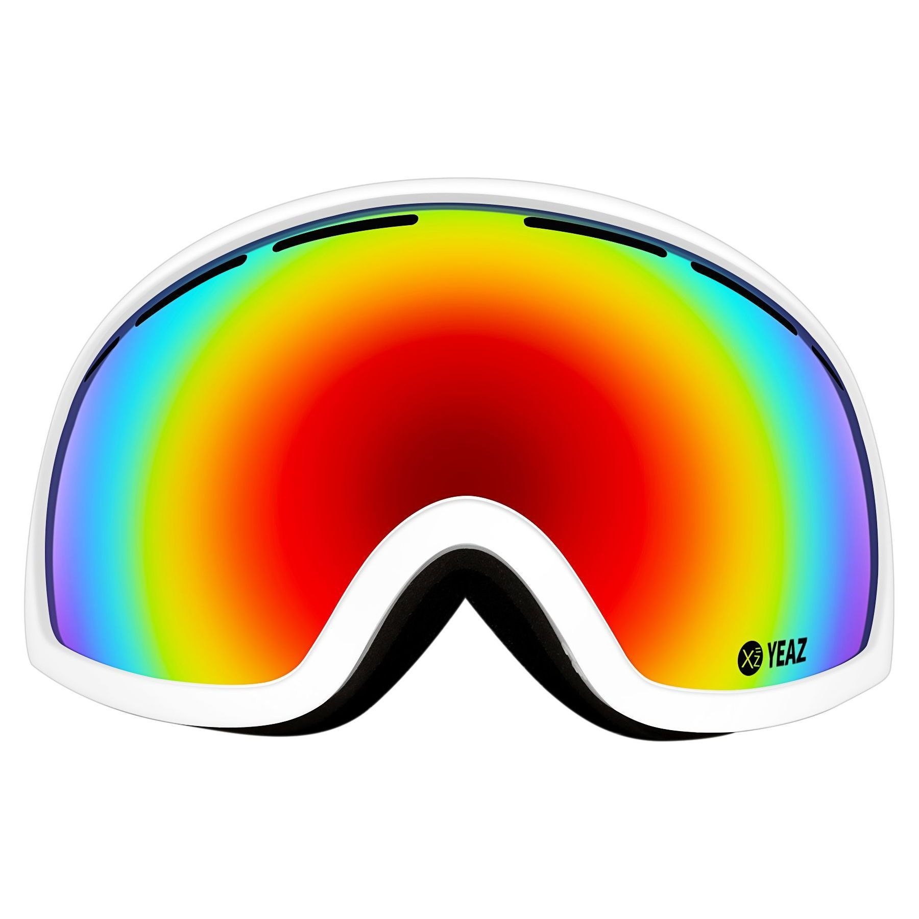 YEAZ Skibrille »PEAK«, weiß