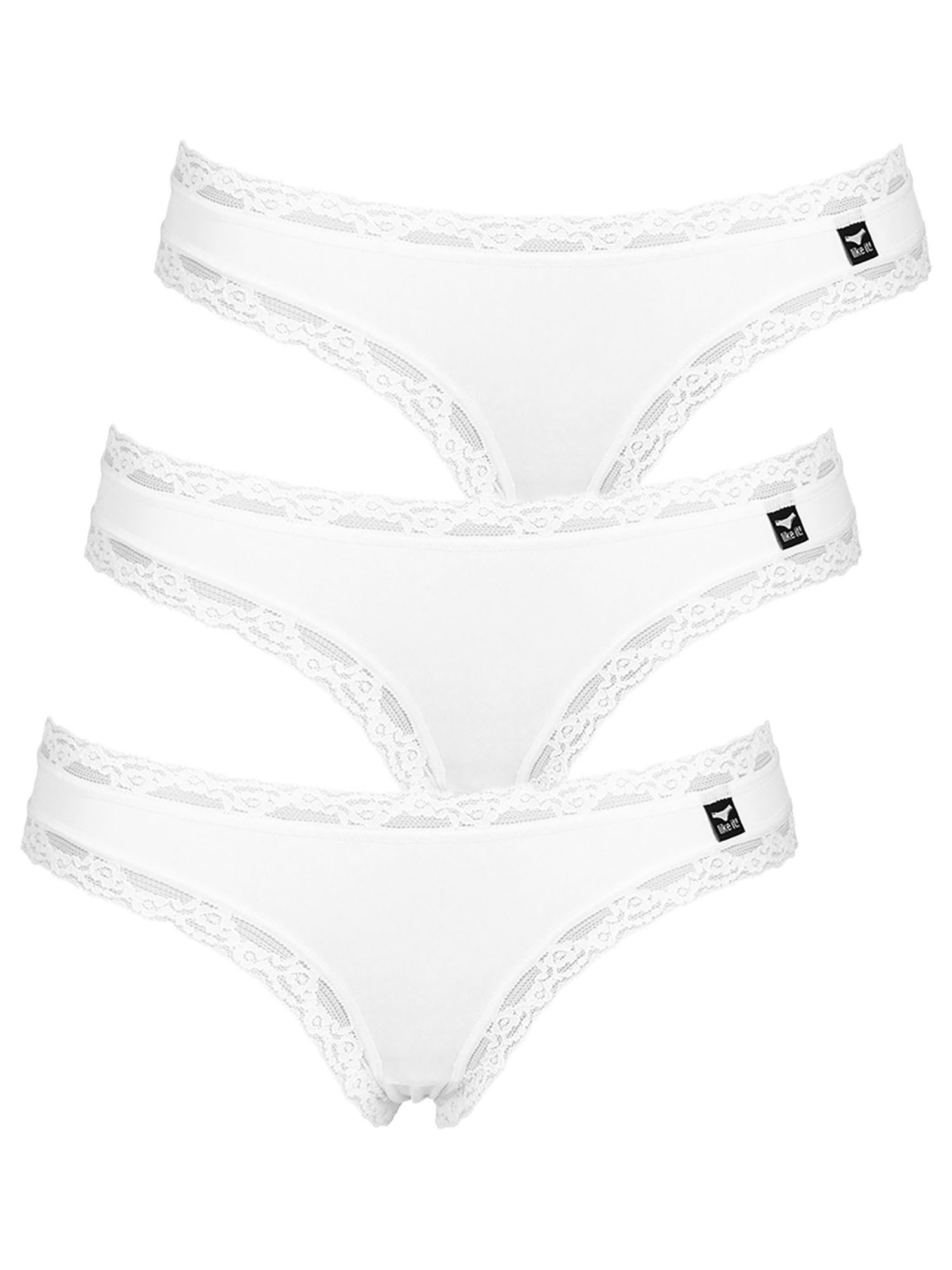 like it! Minislip »3er Pack Damen Minislip Olivia«