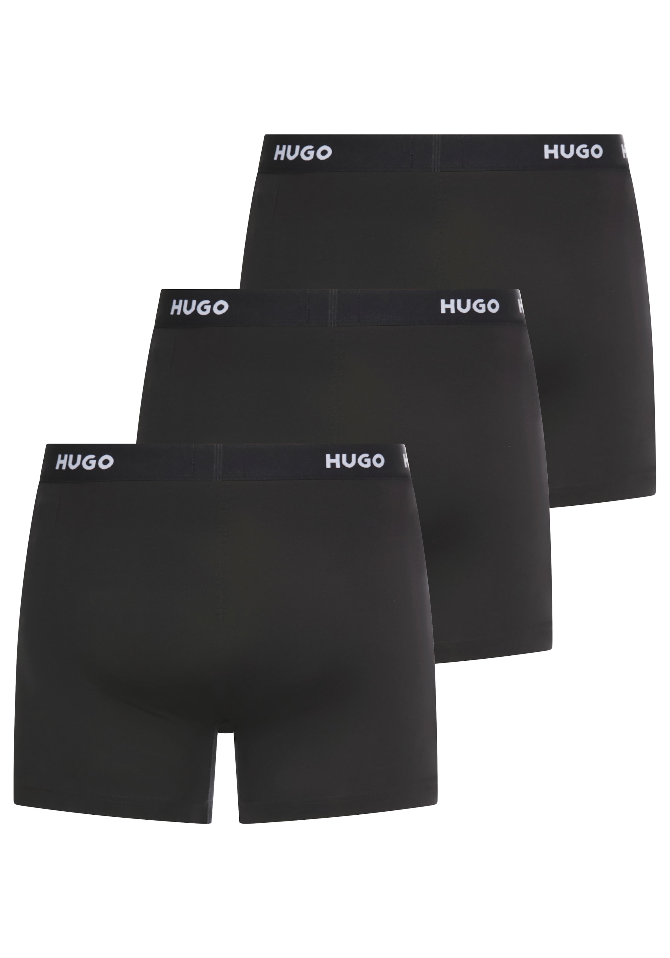 HUGO Underwear Boxer »BOXERBR TRIPLE« Packung, 3er, 3 Stk. mit elastischem Bund