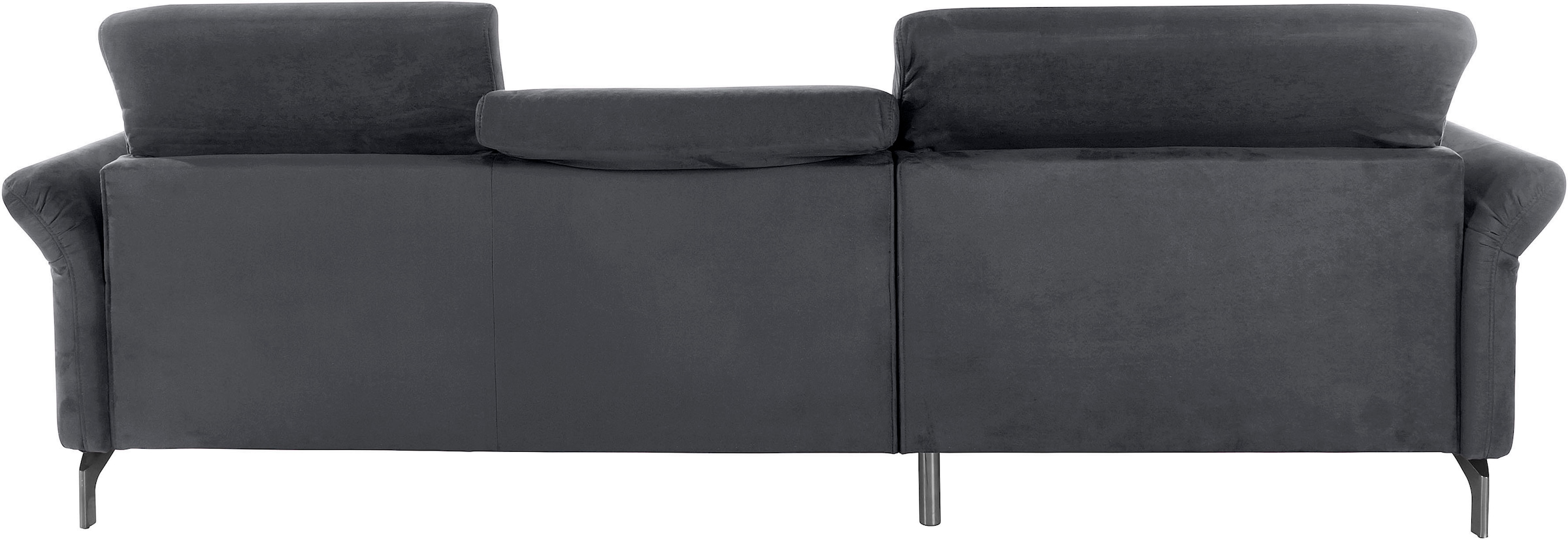 INOSIGN Ecksofa »Fresh L-Form«, Federkern, wahlweise Kopfteilverstellung und motorischer Vorziehsitz
