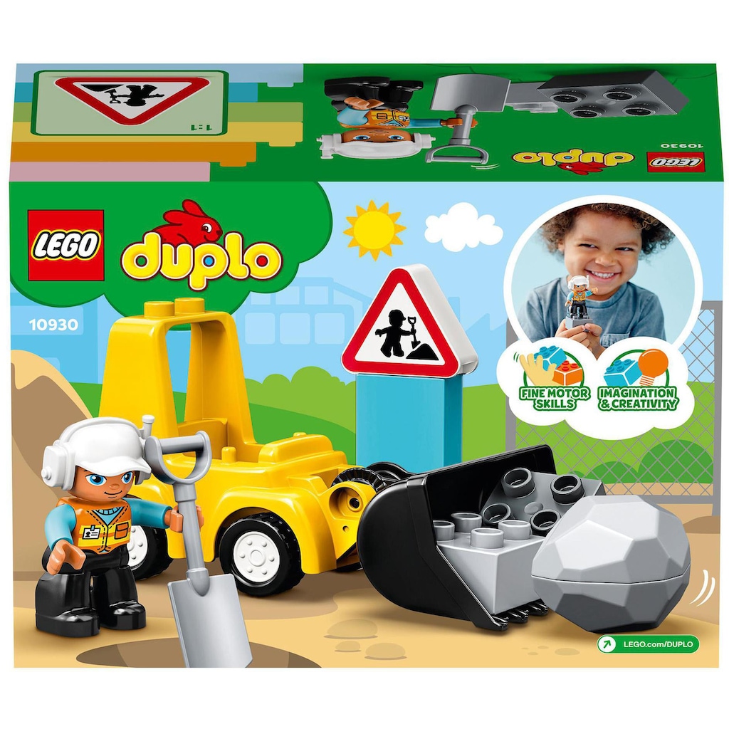 LEGO® Konstruktionsspielsteine »Radlader (10930), LEGO® DUPLO® Town«, (10 St.)