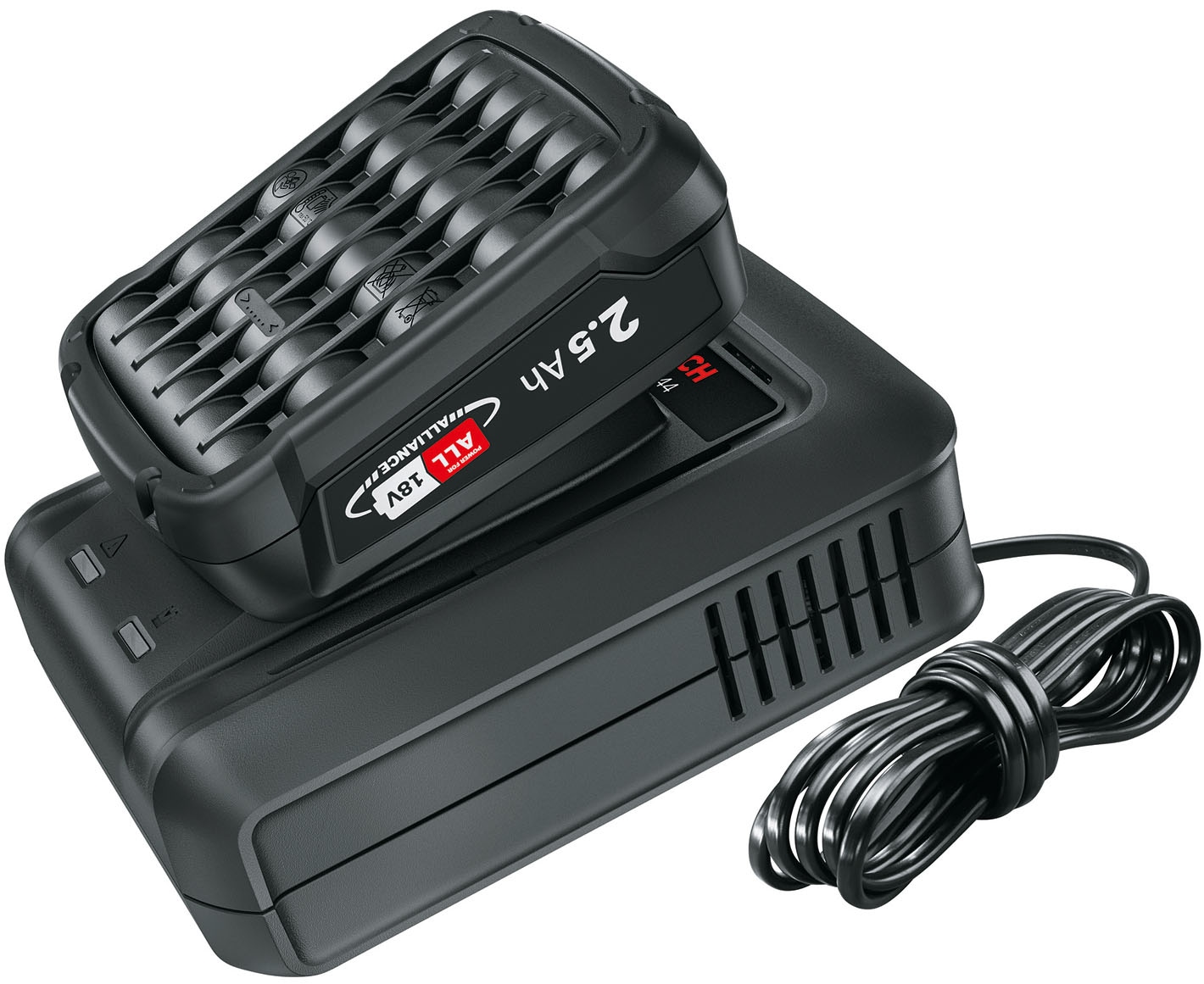 Bosch Home & Garden Akku Starter-Set »»PBA 18V 2.5Ah««, inkl. Ladegerät