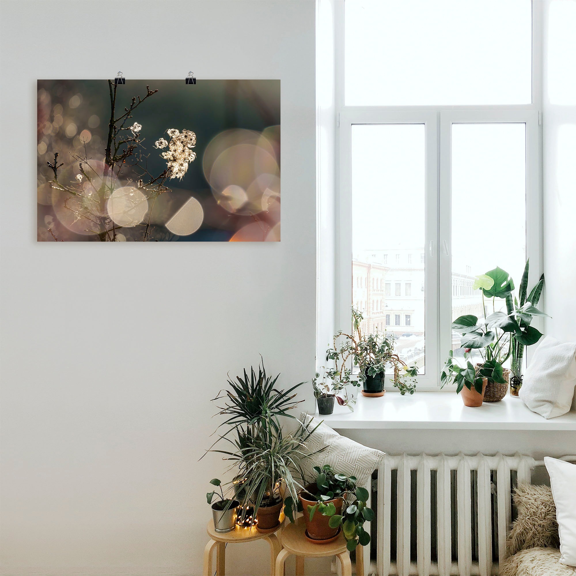 Artland Wandbild »Naturromantik«, Blumenbilder, (1 St.), als Leinwandbild, Poster in verschied. Größen