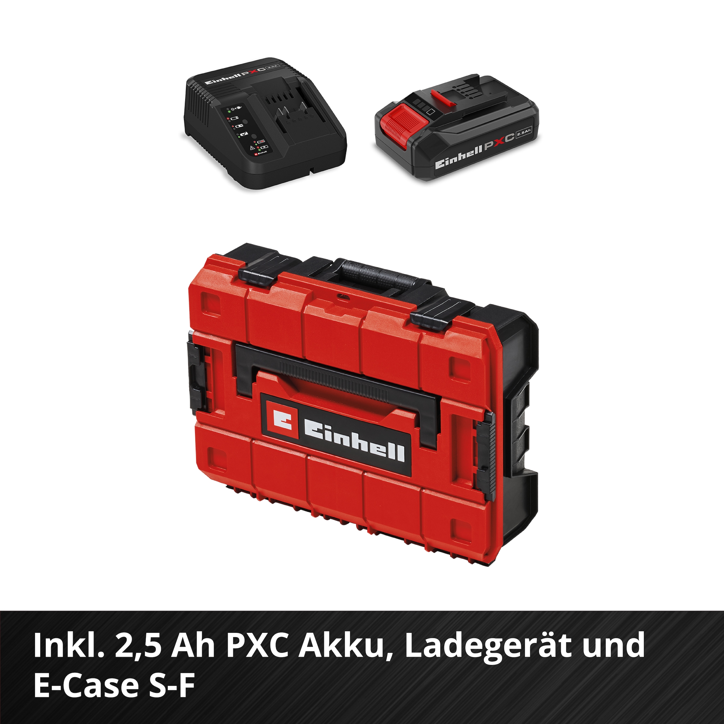 Einhell Akku-Bohrschrauber »TC-CD 18/38 (1x2,5Ah)« 4 tlg. mit Akku und Ladegerät