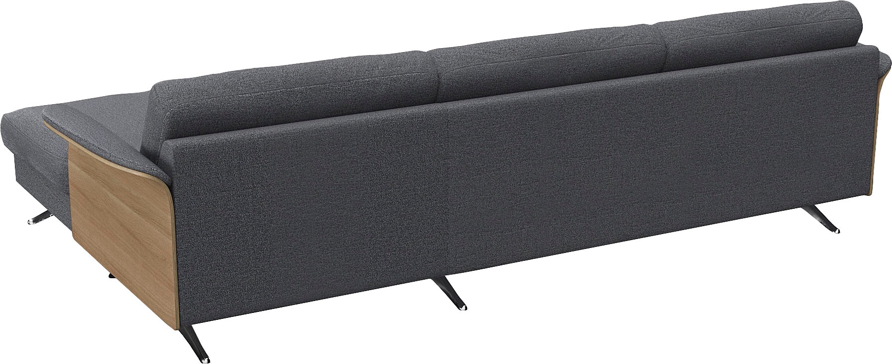 FLEXLUX Ecksofa »Glow bequem und komfortabel durch hochwertigen Sitzaufbau, L-Form«, Modernes skandinavisches Design